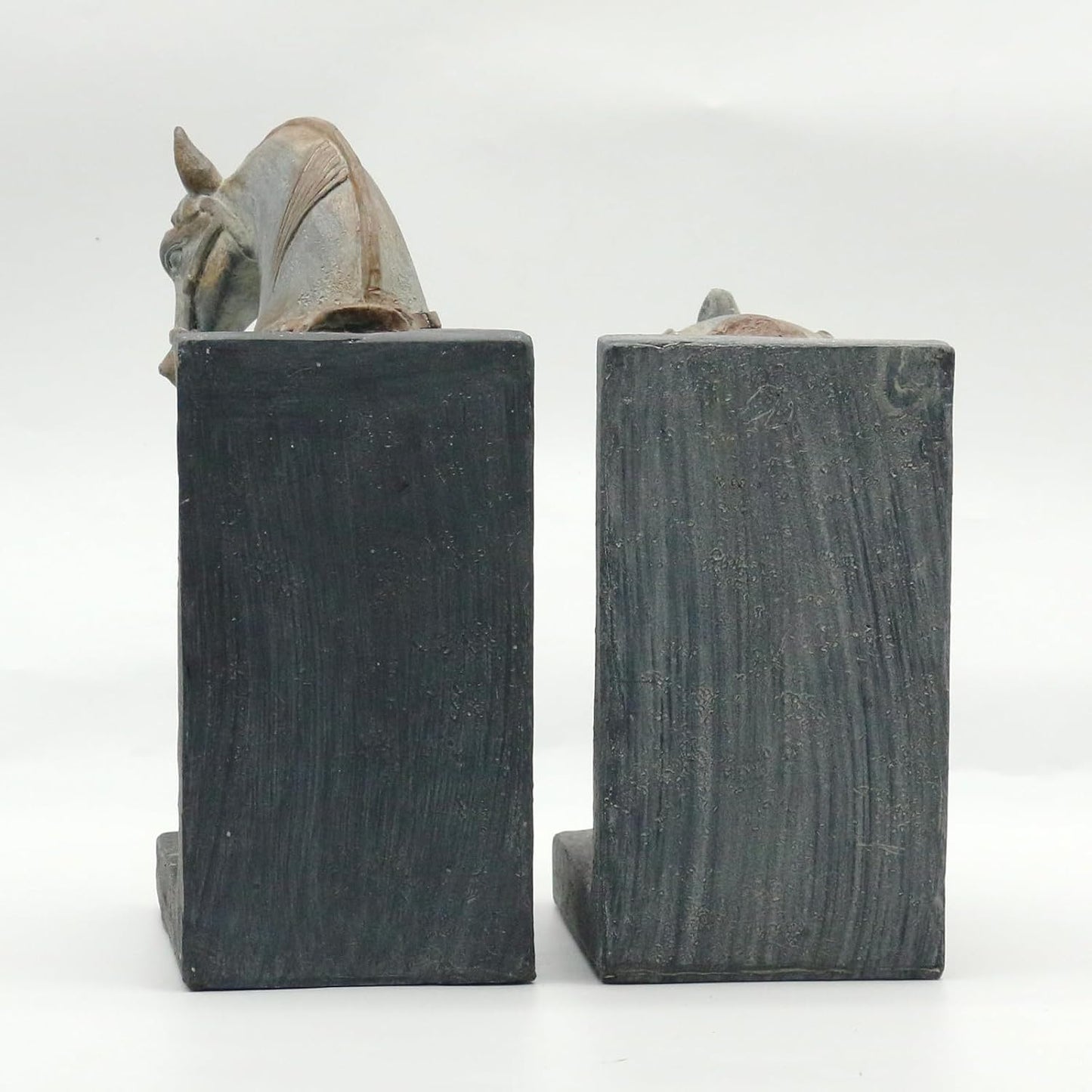Decorative Bookends / Heavy Duty Non-Slip Book Holders / Tang Horse