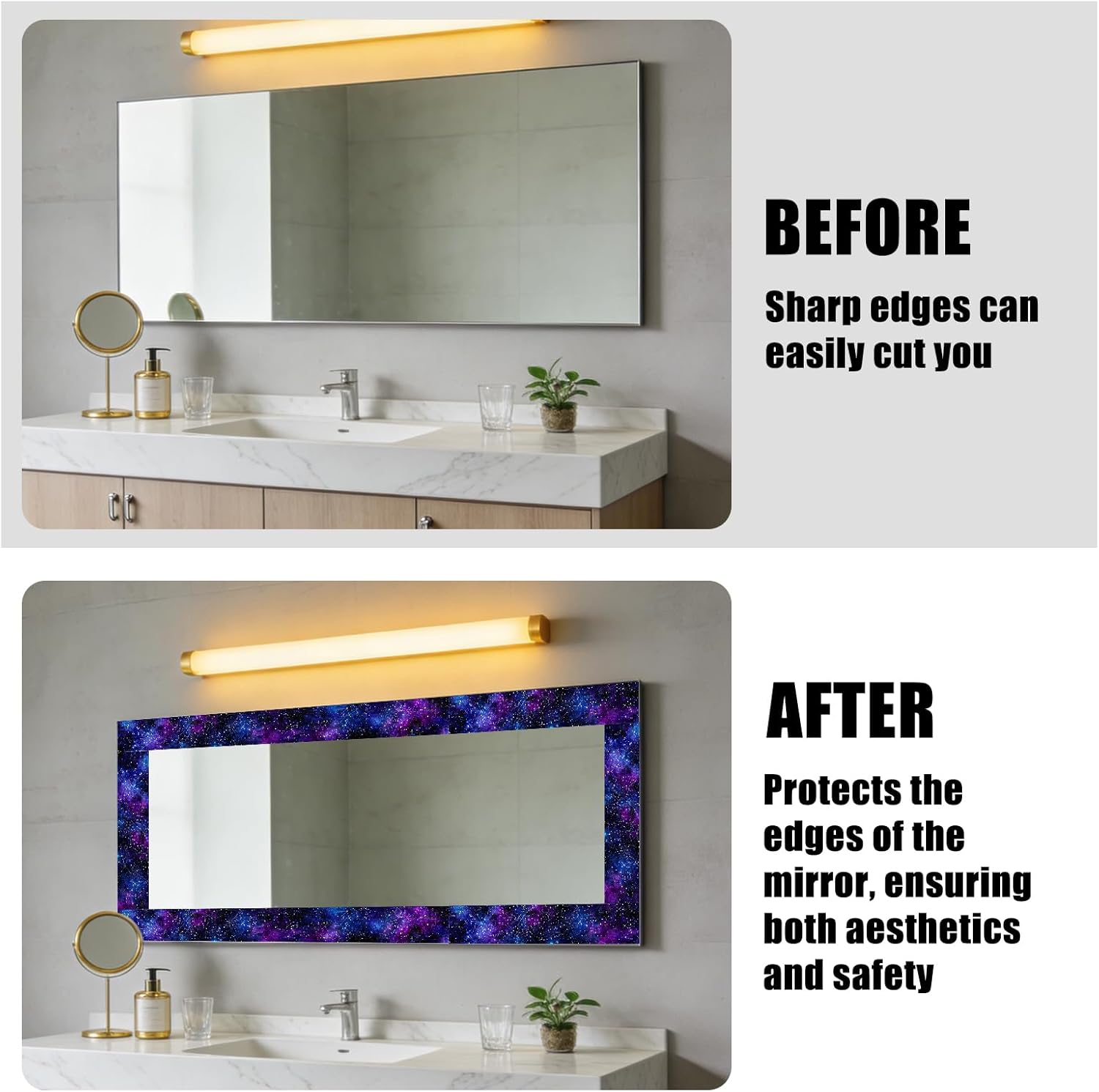 Wallpaper Border Peel and Stick " PVC Self-Adhesive Removable Accent / Hc-hd19539 / 3.94 x 196.85