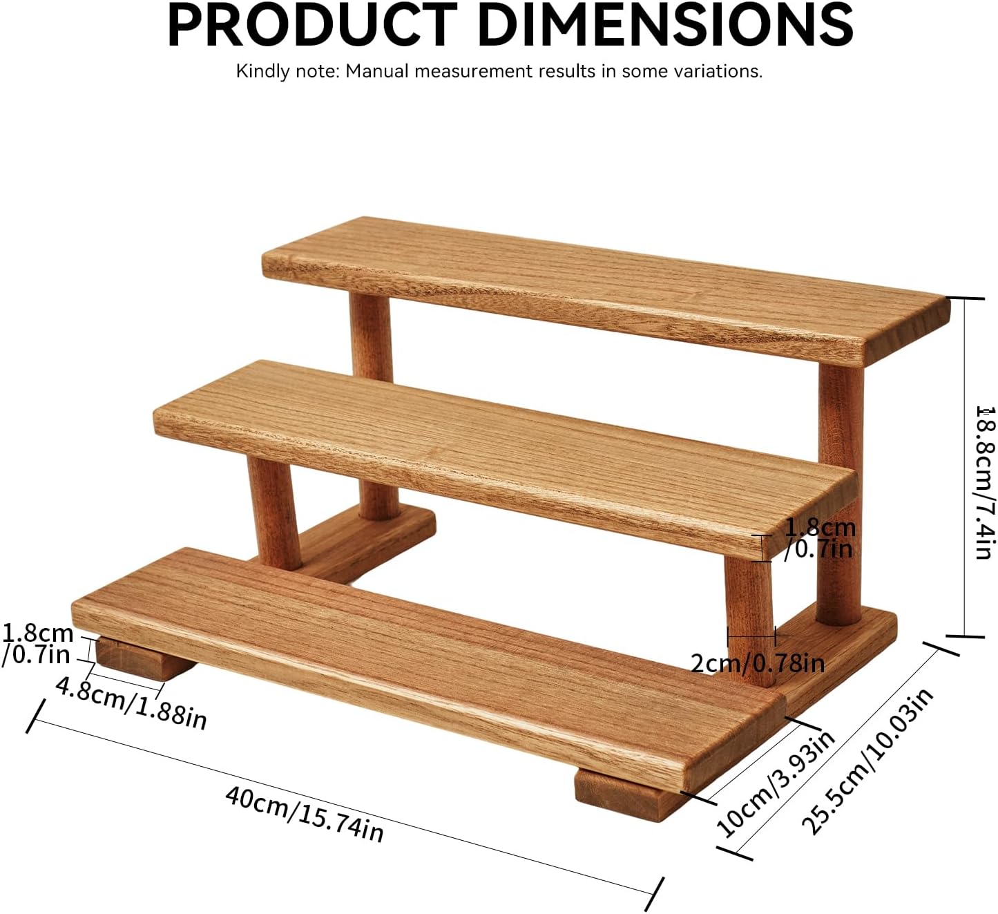 Paulownia Wood Stand / Brown