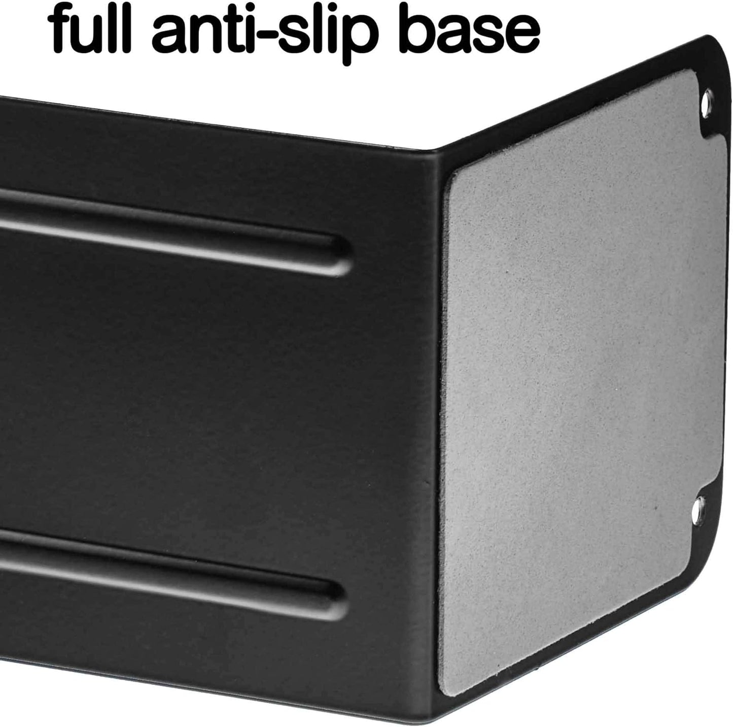 Steel Metal Book Ends Storage / Black