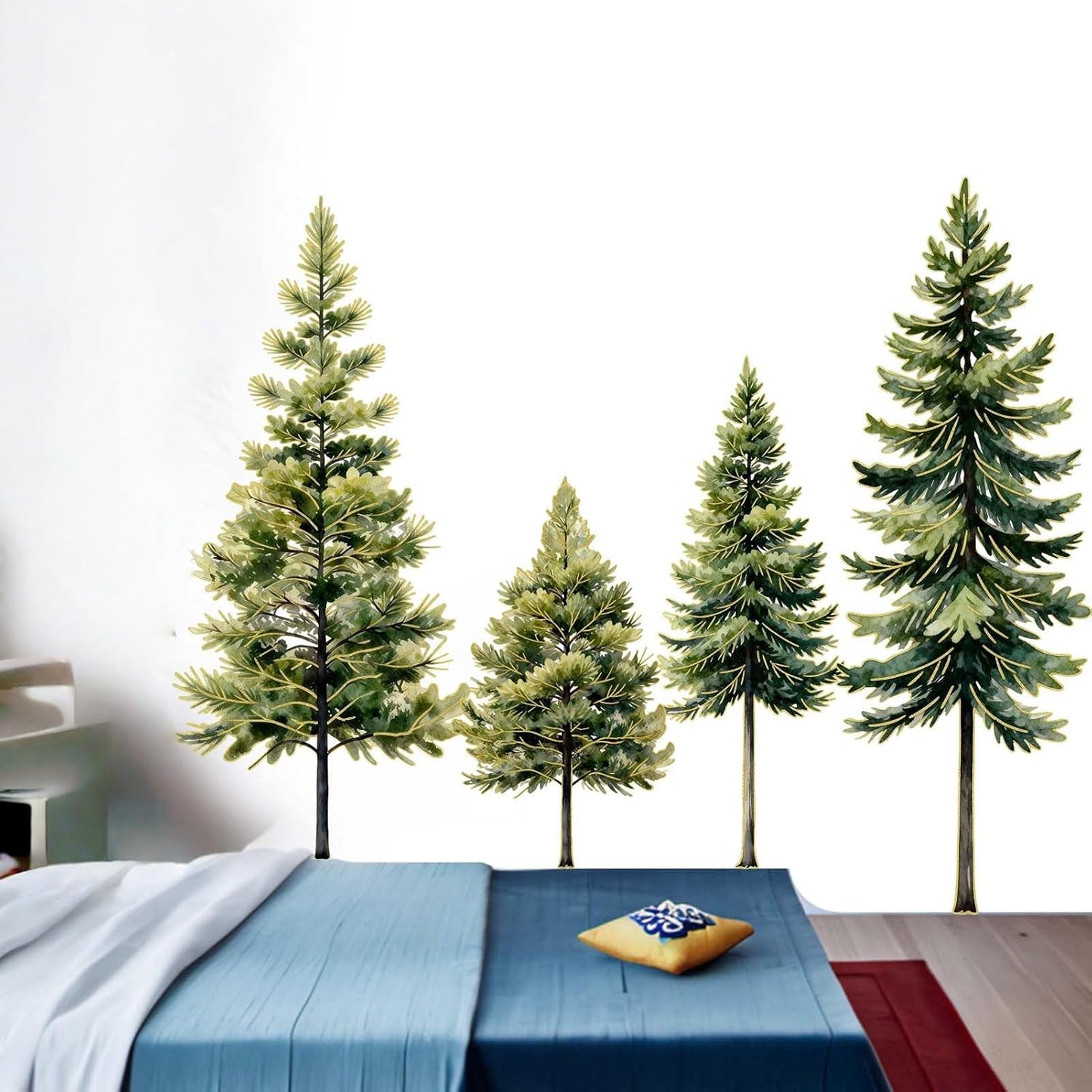 Pine Tree Wall Stickers for Nursery