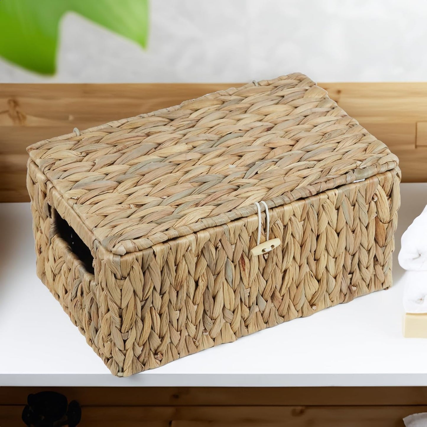 Rectangular Wicker Basket / Medium
