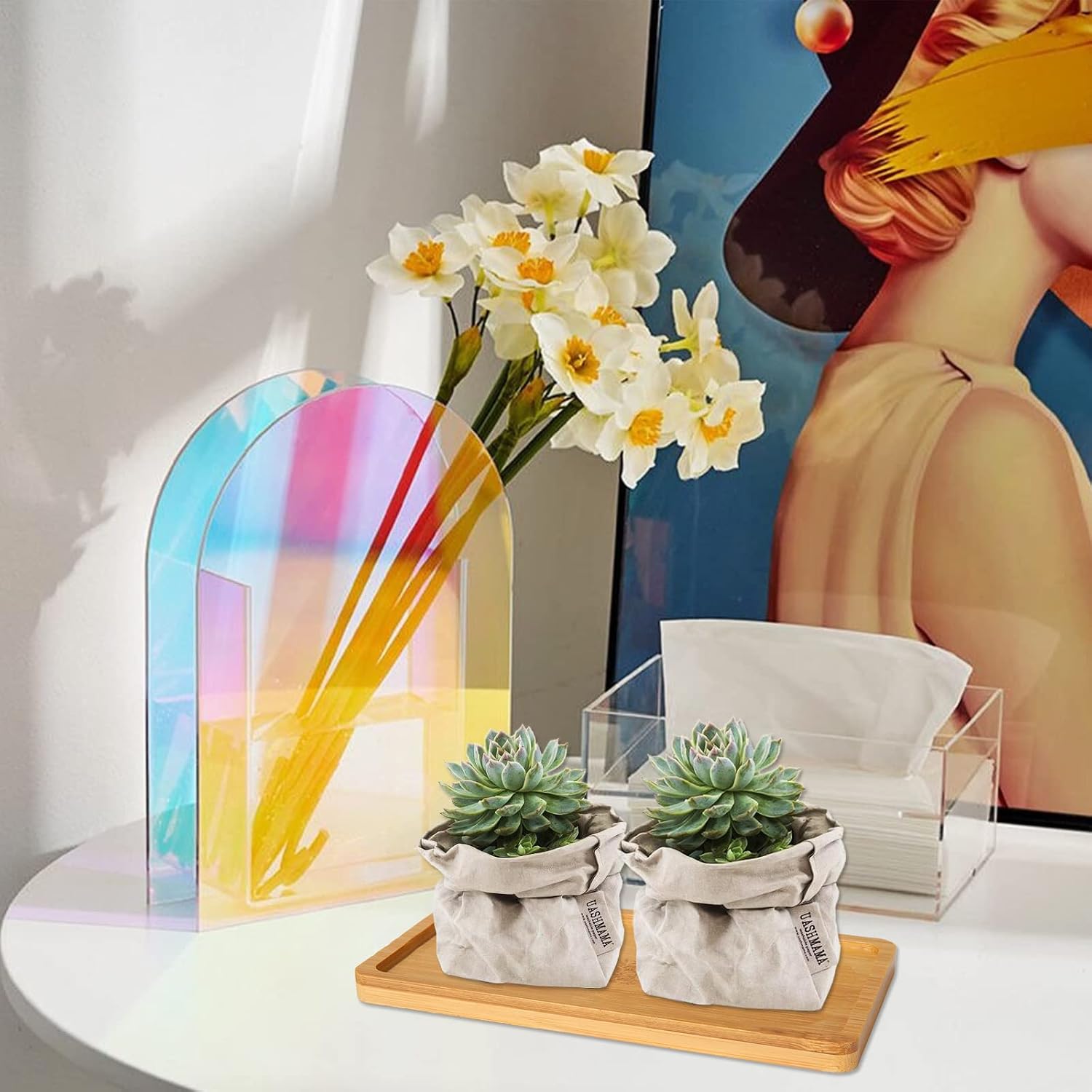 Plants / Candles / 7 x 3.4 / Set of 10