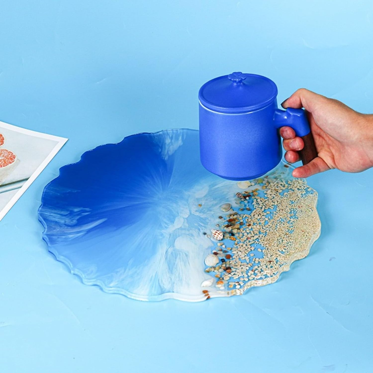 Silicone Resin Tray Mold / 13 Inch