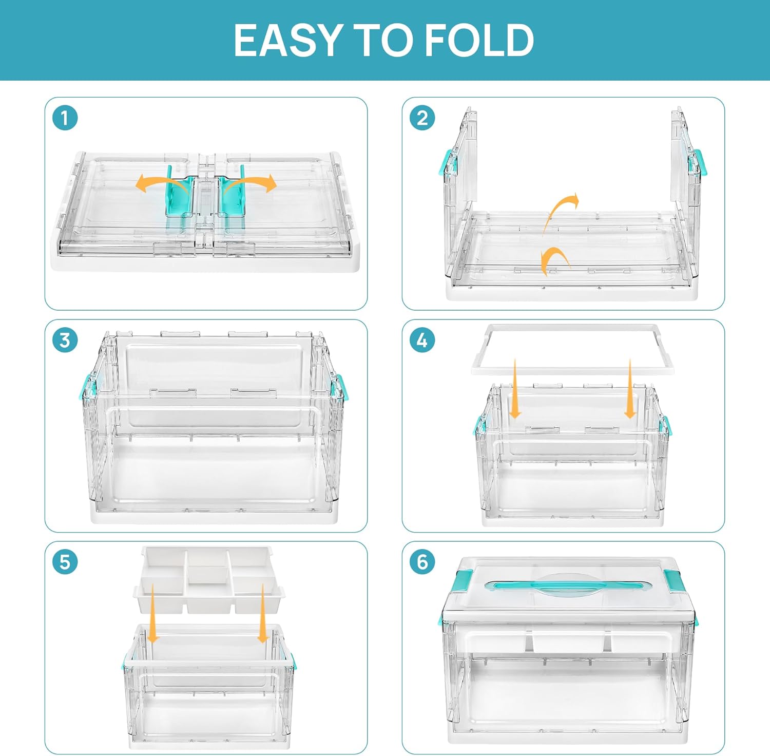 Art Supply Organizers / Clear