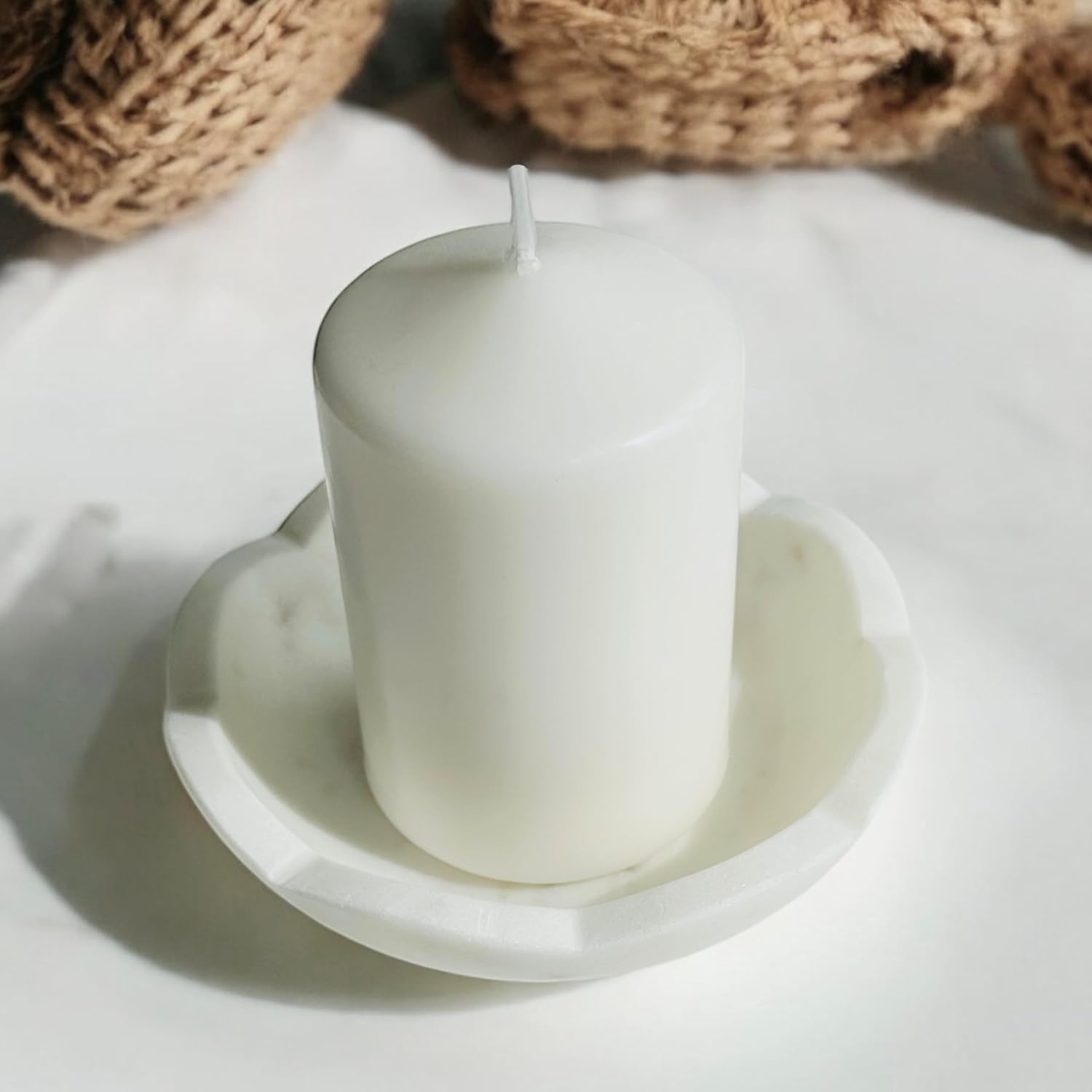 Jewelry Tray / Jewelry Holder / 4.6 Inches / White