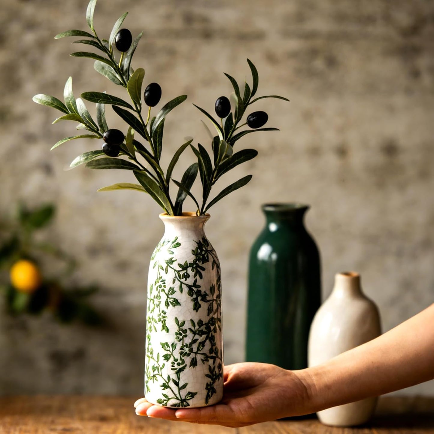 Ceramic Vase / Vintage Vase / Set of 6