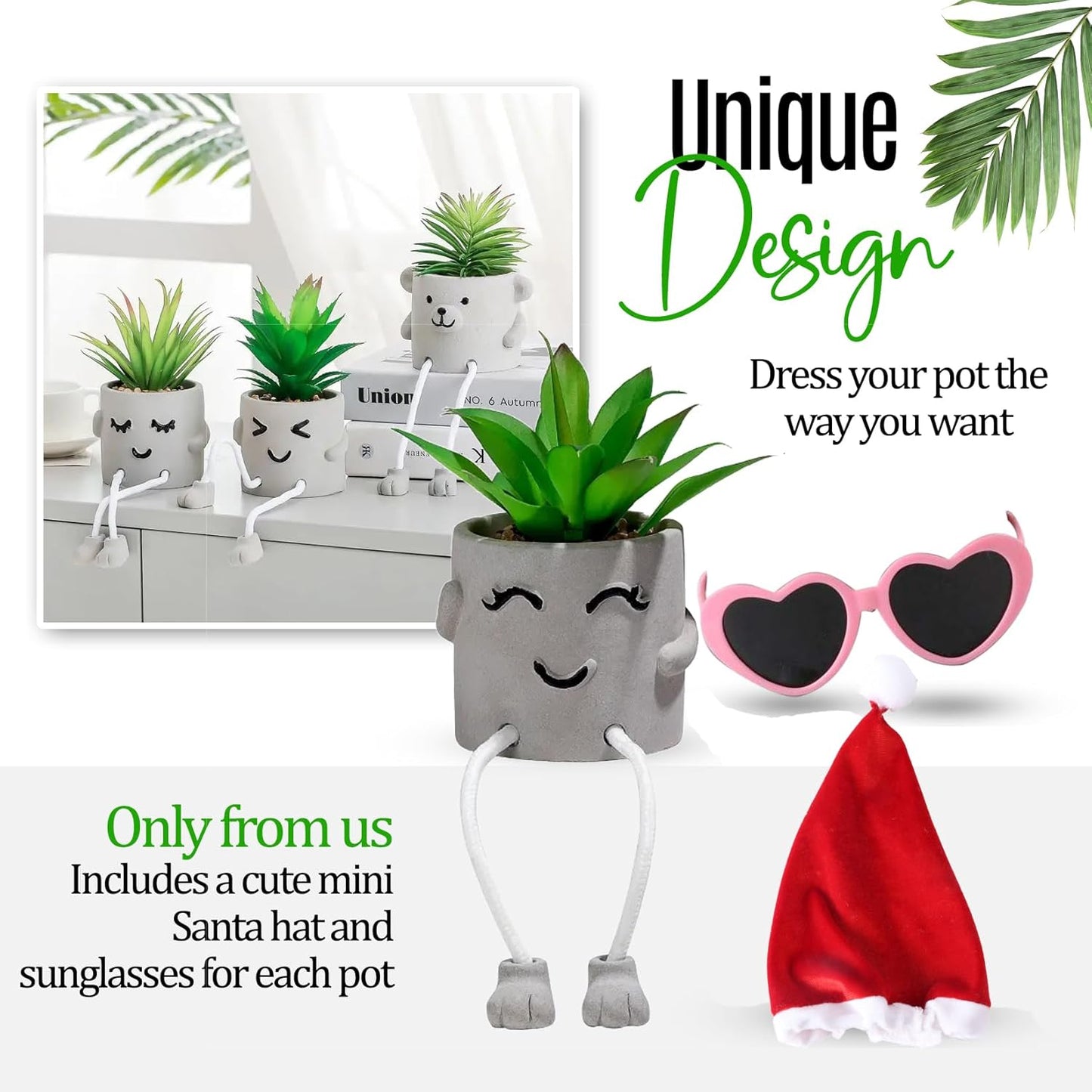 Faux Plant / Desk Plants / Shy Grandpa