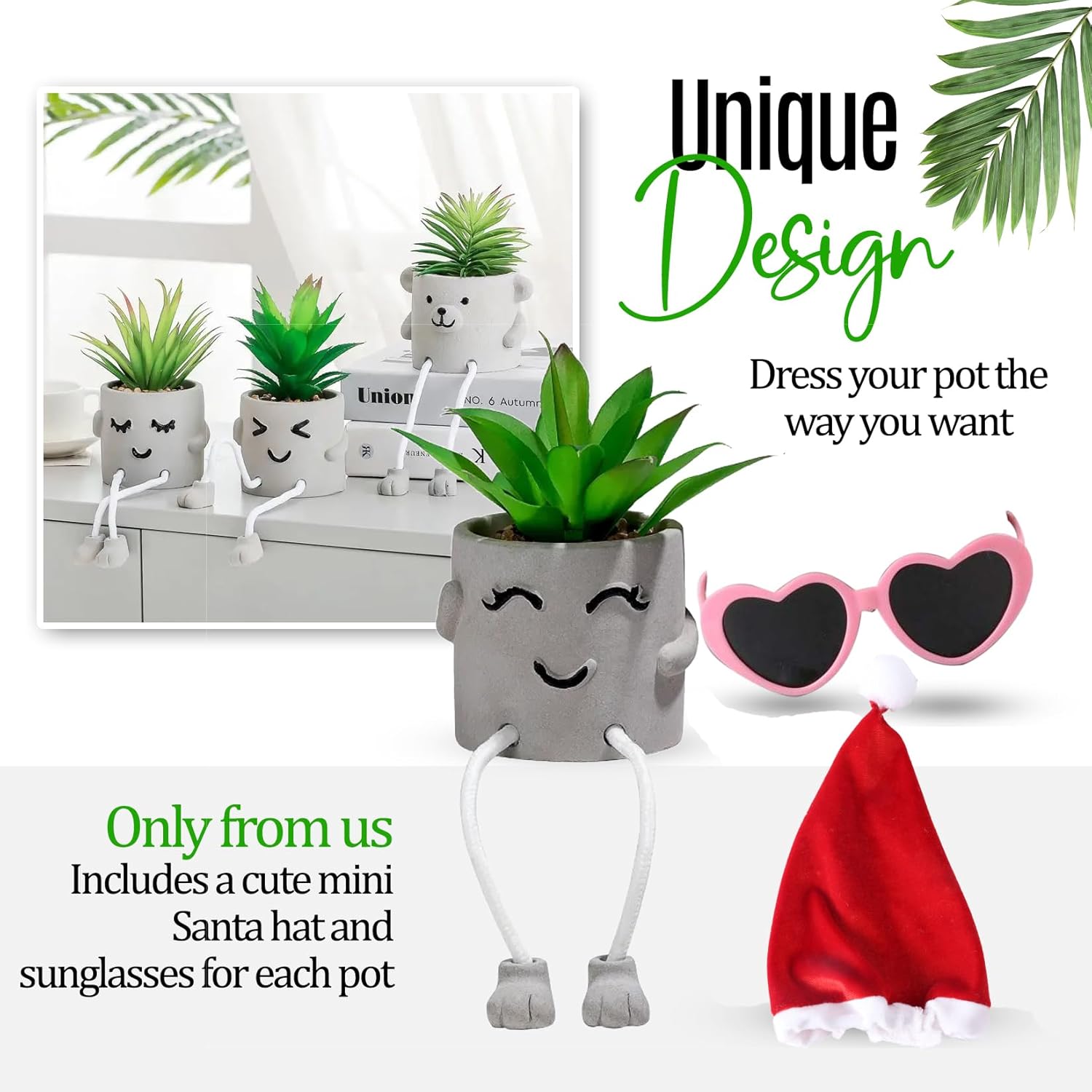 Faux Plant / Desk Plants / Shy Grandpa