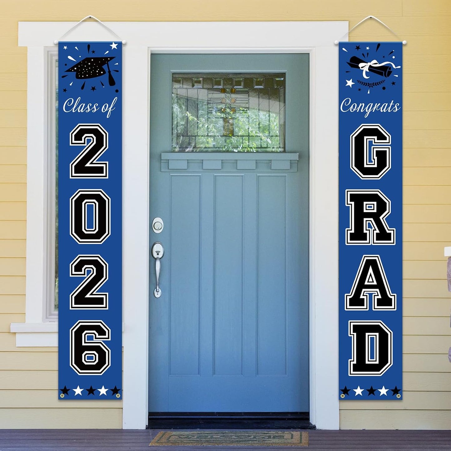 2026 Graduation Decorations / Blue