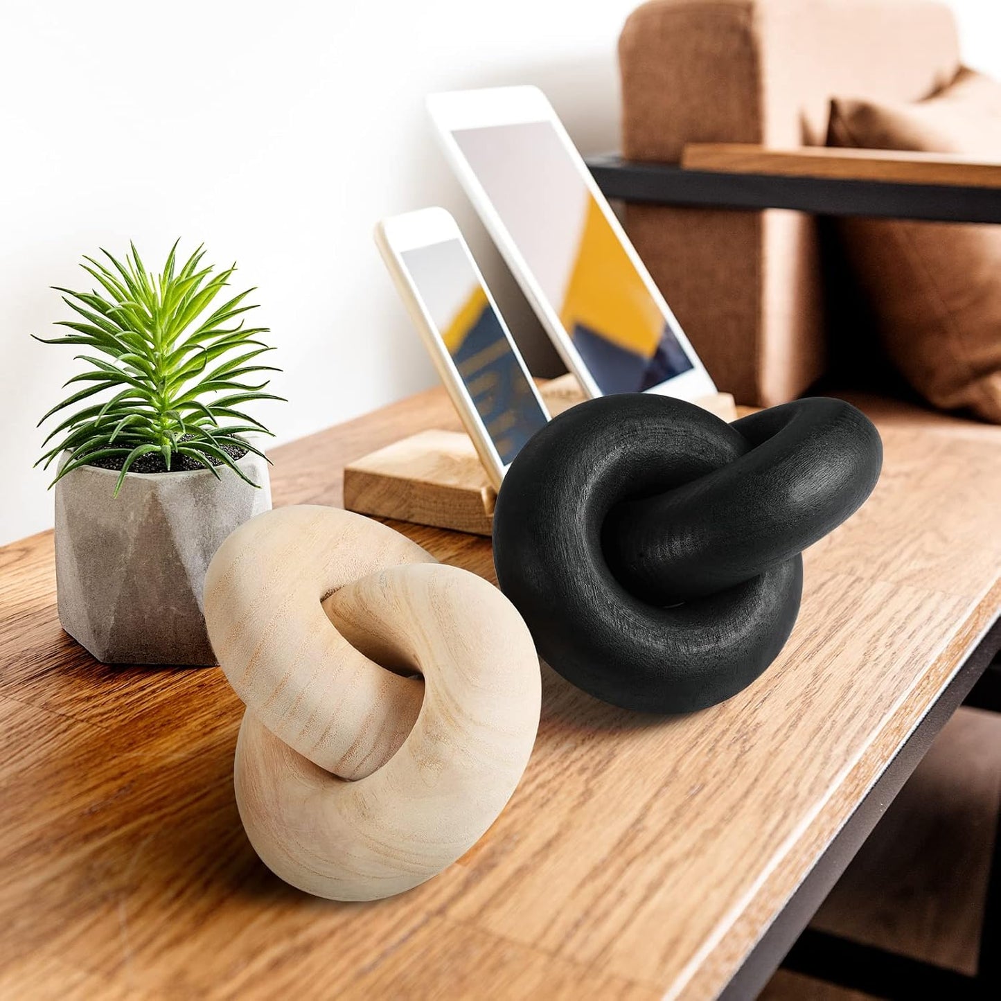 Wood Chain Decor / Natural