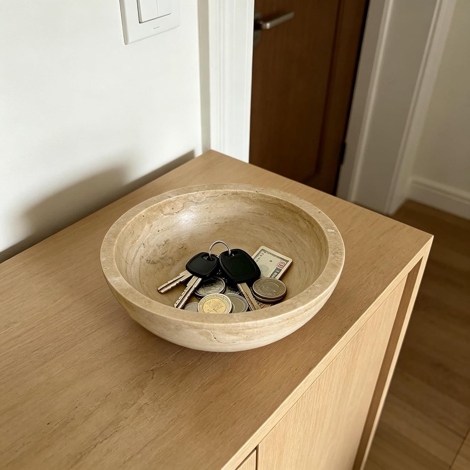 Catchall Tray for Keys & Jewelry / Natural
