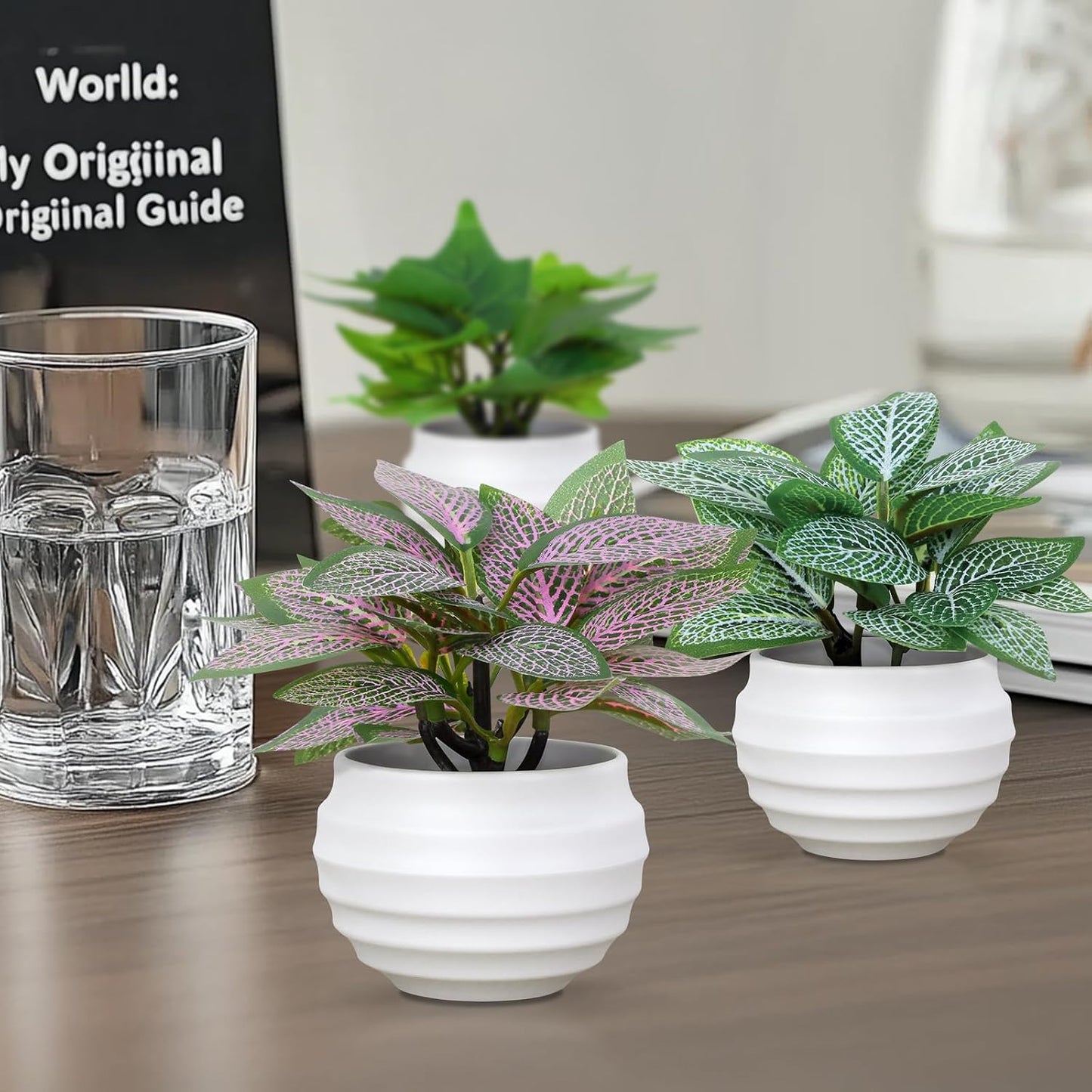 Artificial Potted Plants / Set of 6