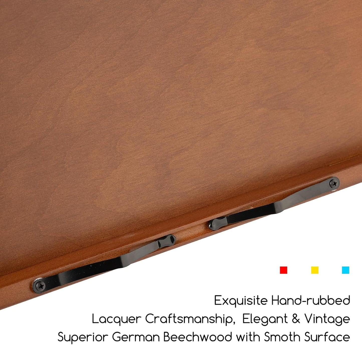 MEEDEN PRO A3 Tabletop Easel: Solid Beechwood 2-in-1 Drawing Board Stand | 7-Position Adjustable, Foldable Design with