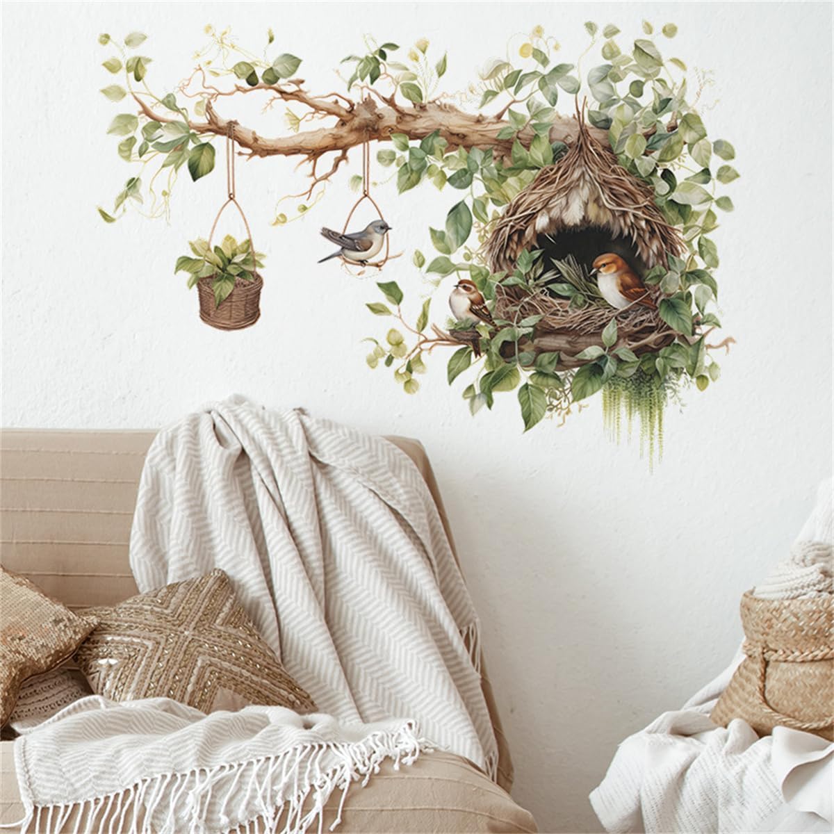 Hanging Basket Design / Cute Bird Nest
