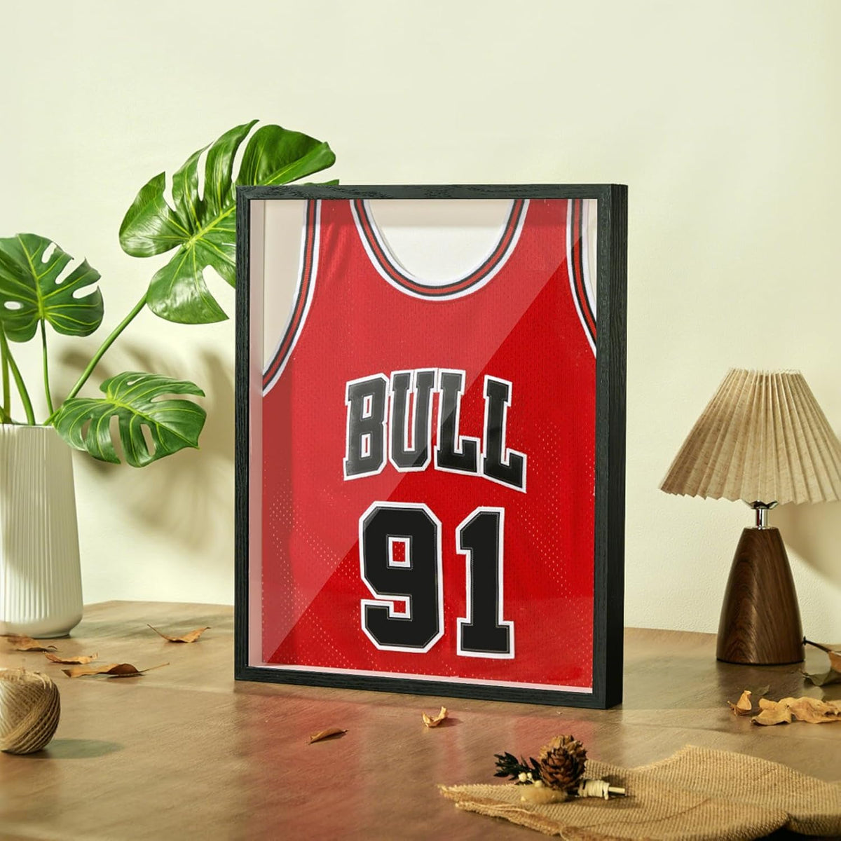 16x20 Large Shadow Box Frame with Thickened Acrylic Panel & Pins | With Linen Back, Deep 1.7" Black Shadow Box Display
