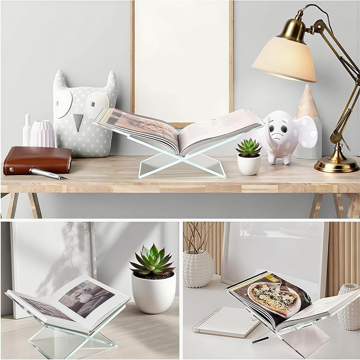 Acrylic Book Holder / Clear