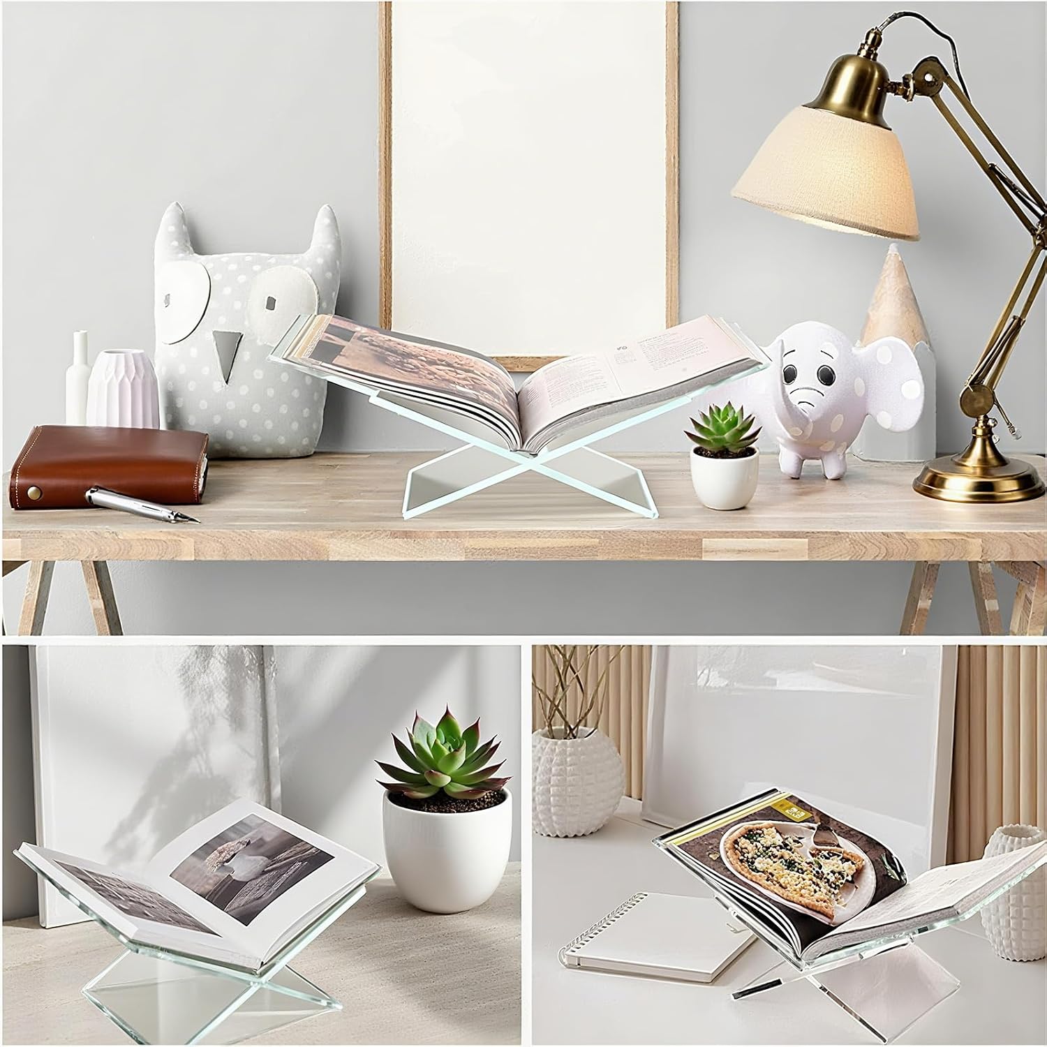 Acrylic Book Holder / Clear