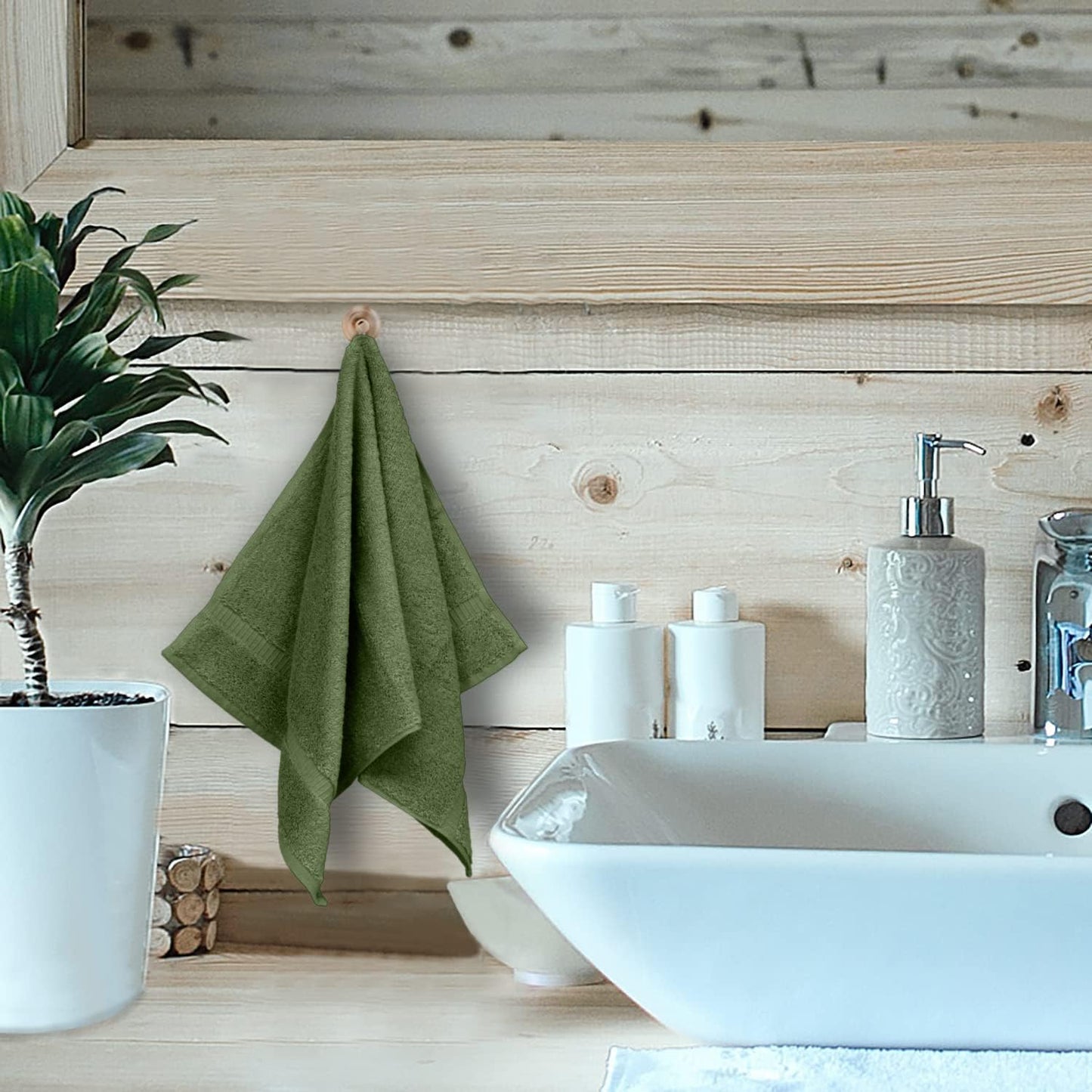 Luxury Hotel & Spa Collection, Quick Dry 100% Turkish Cotton 700 GSM, Eco Friendly Towel, for Bathroom, Gymand Kitchen