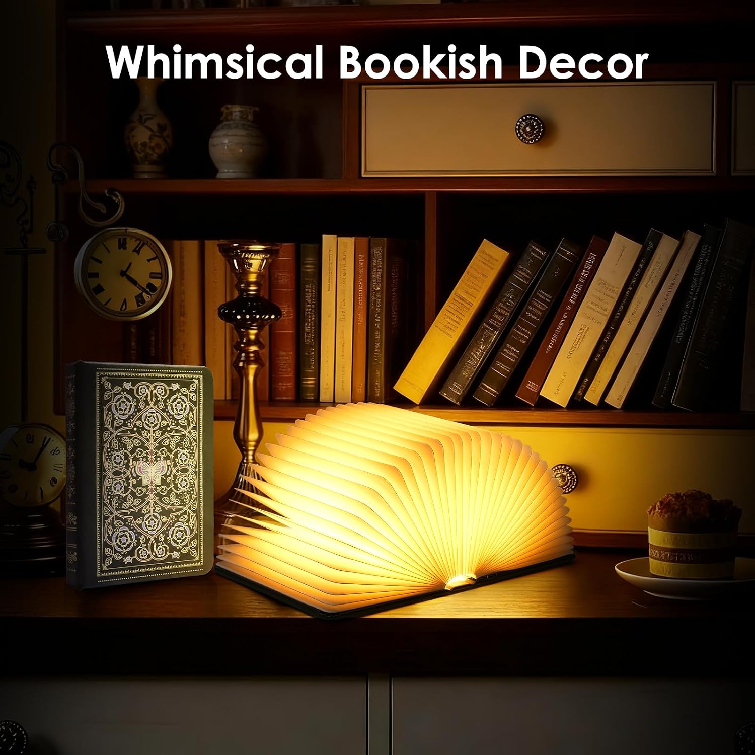 Book Lamp for Book Lovers Gifts