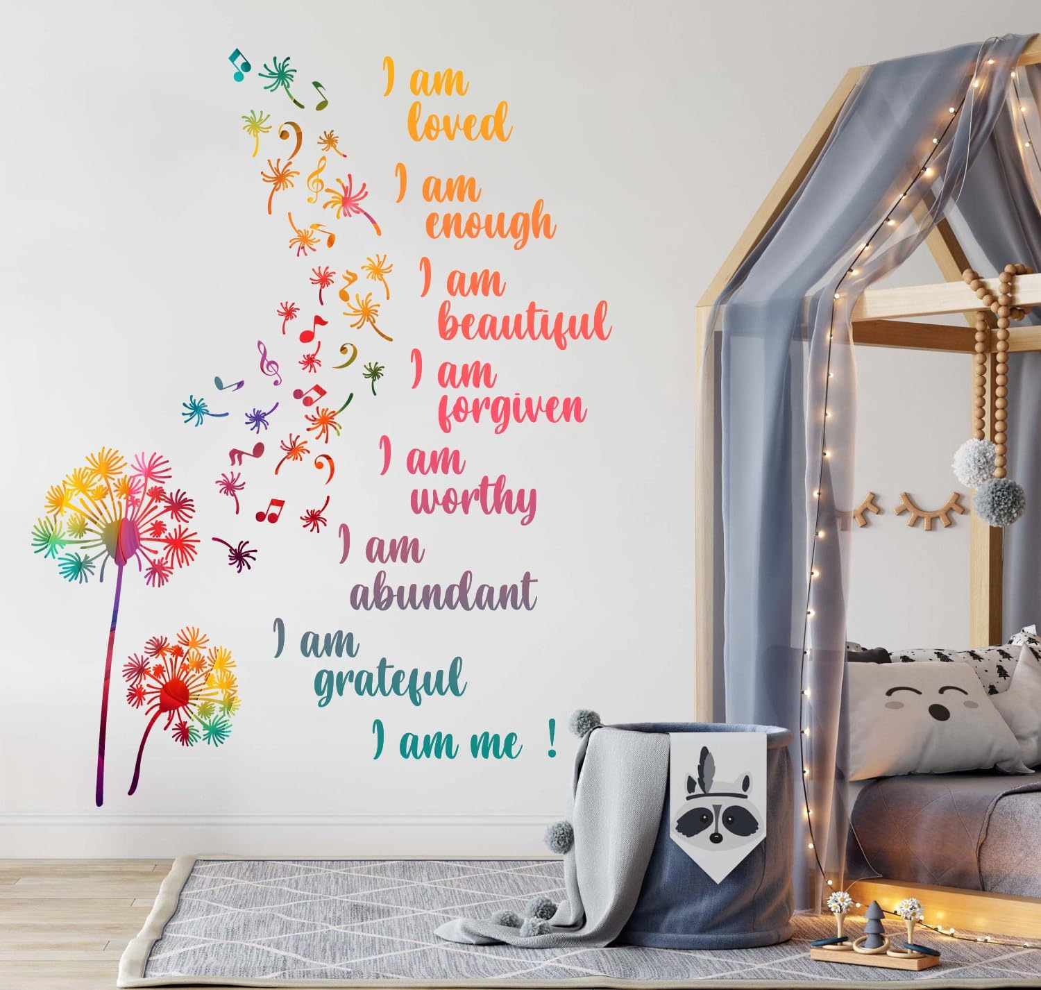 Colorful Wall Stickers / Dandelion