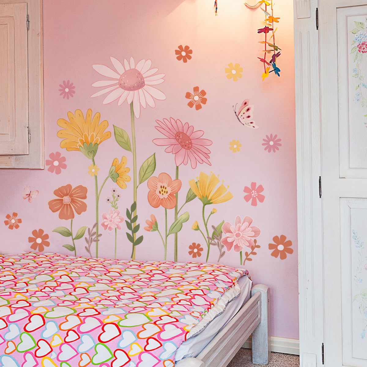 Boho Flower Wall Stickers / BOHO01