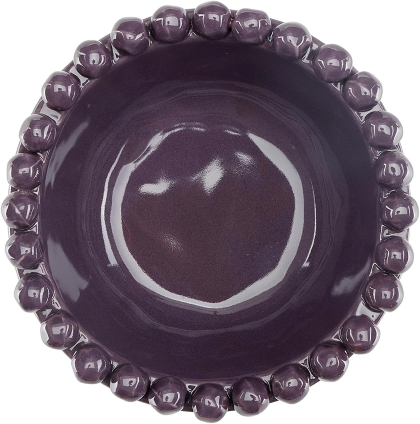 Santa Barbara Design Studios Ceramic Bowl / Aubergine / 5 x 2