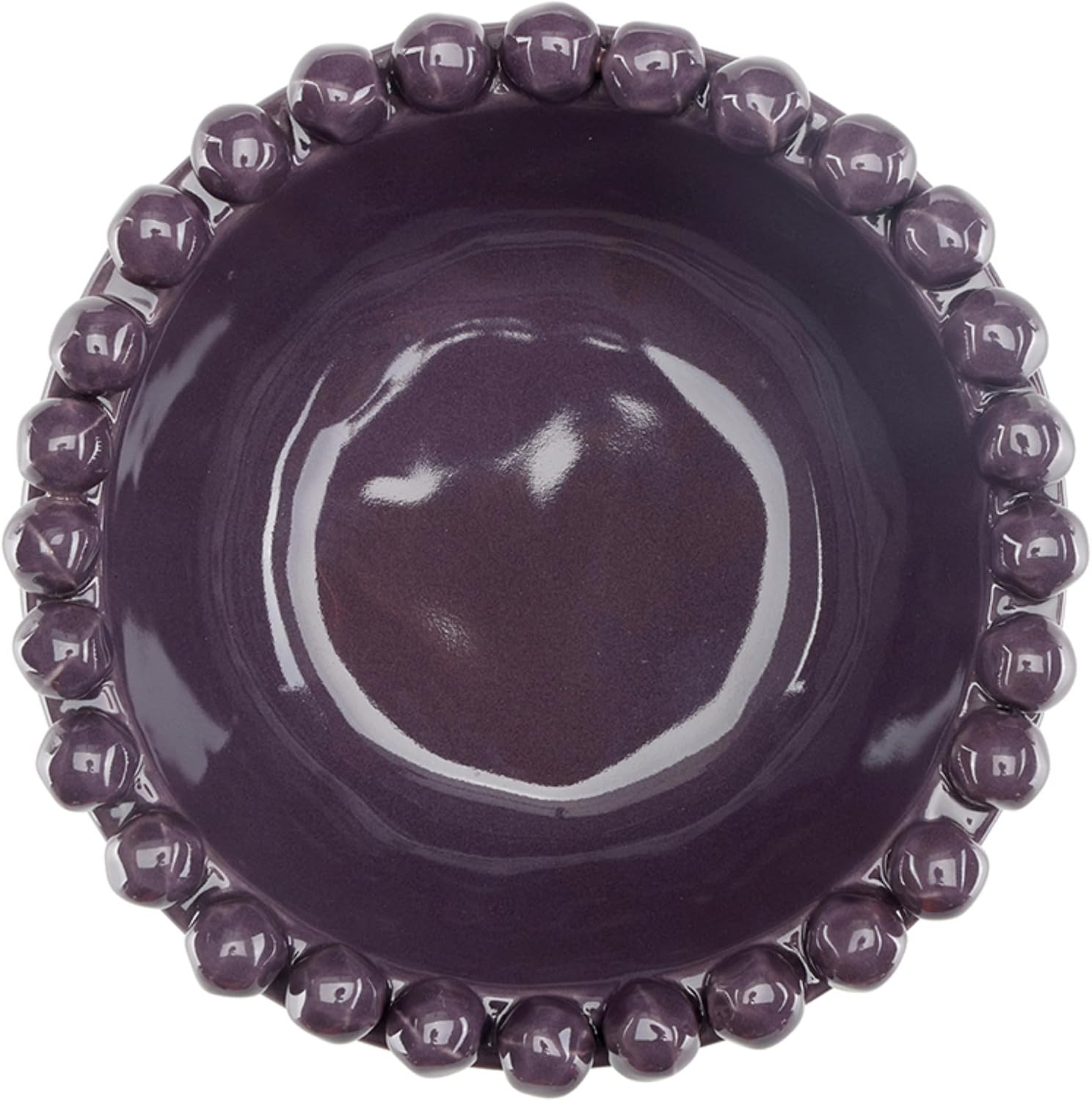 Santa Barbara Design Studios Ceramic Bowl / Aubergine / 5 x 2