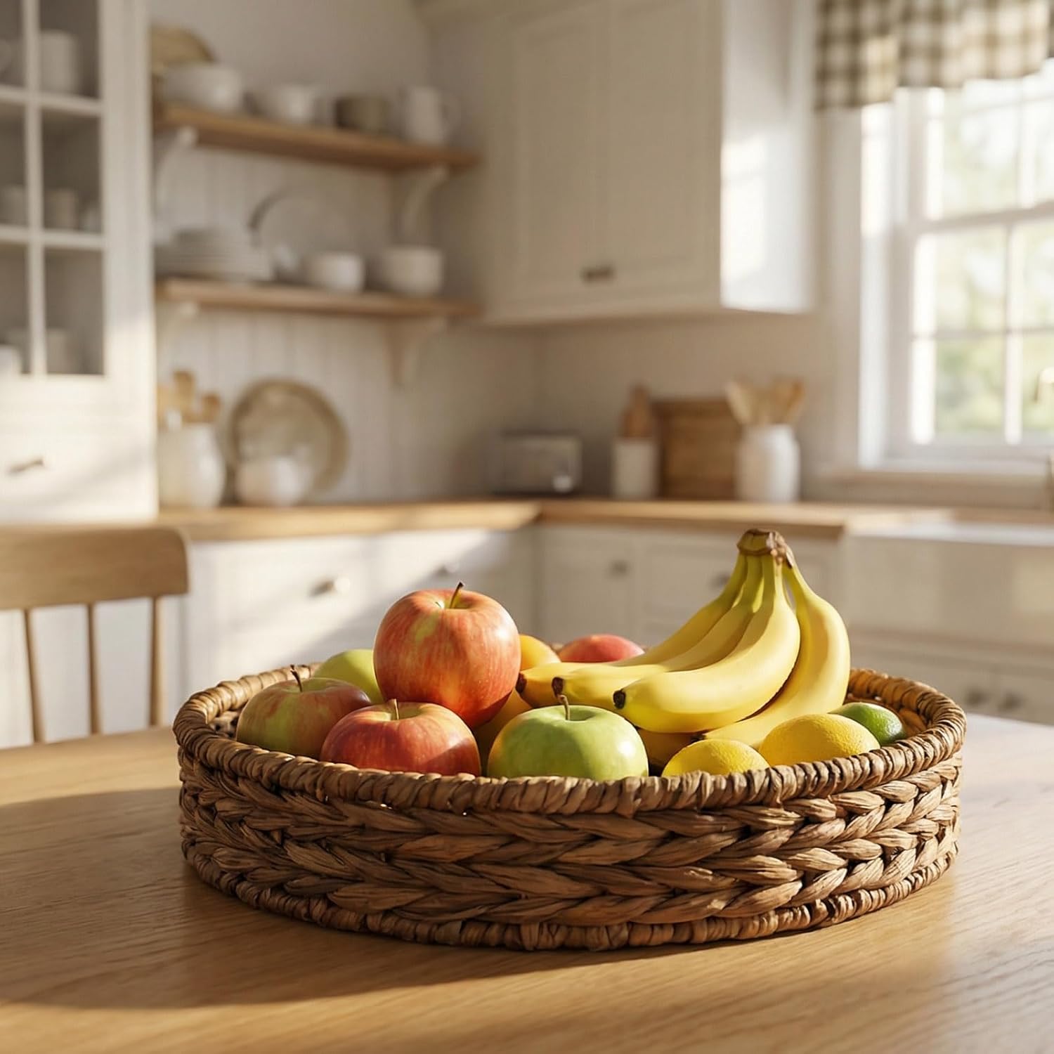 Hand Woven Coffee Table Tray / Set of 3