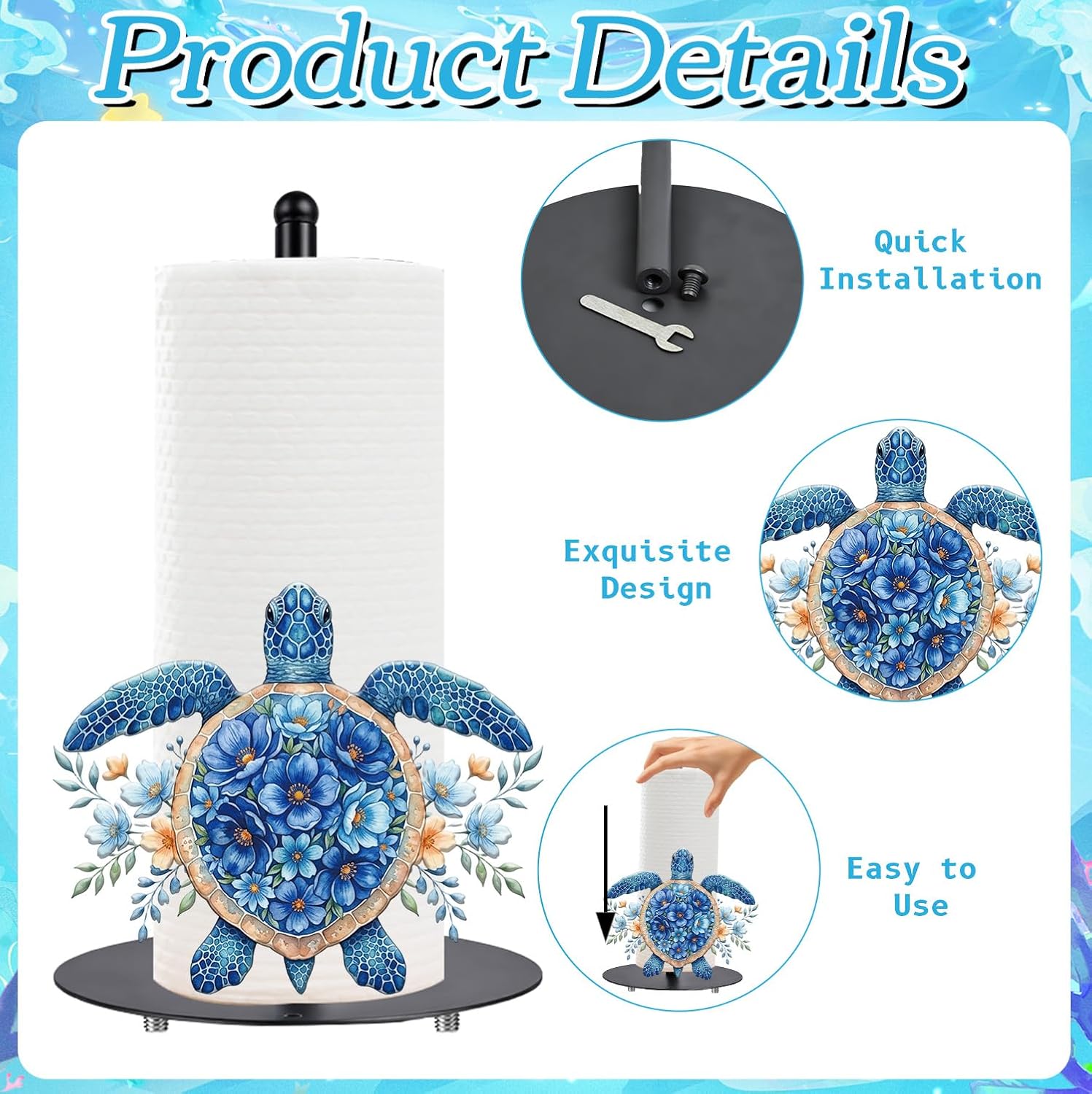 Paper Towel Holder / Turtle