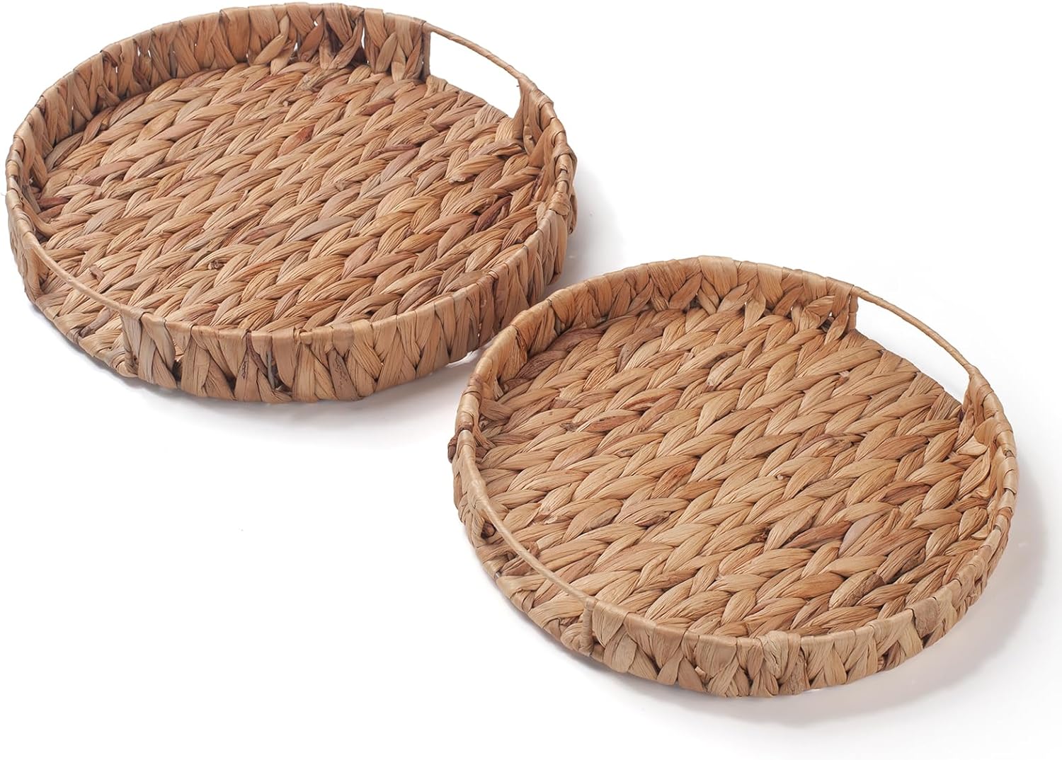 Round Serving Tray / 11.8 Inch / Set of 2