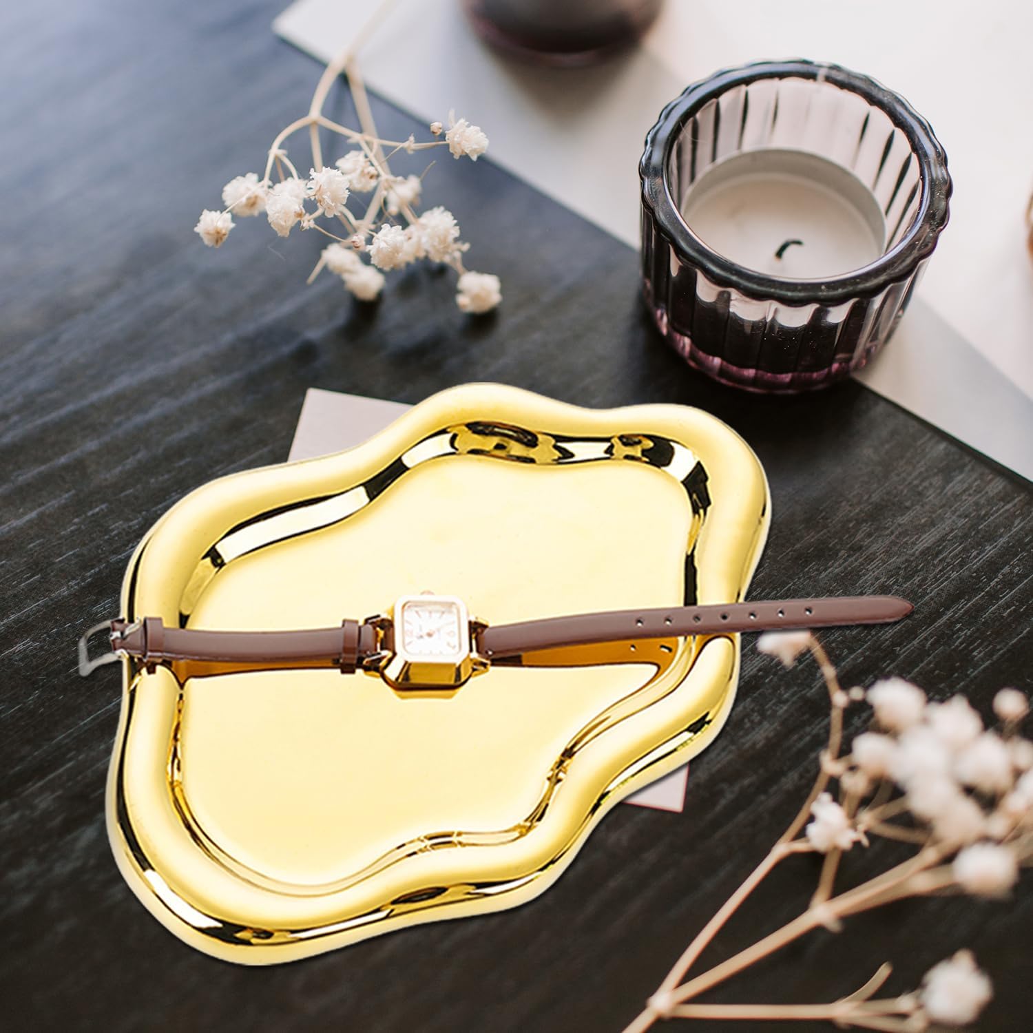 Watch Keys Tray Ring / Gold