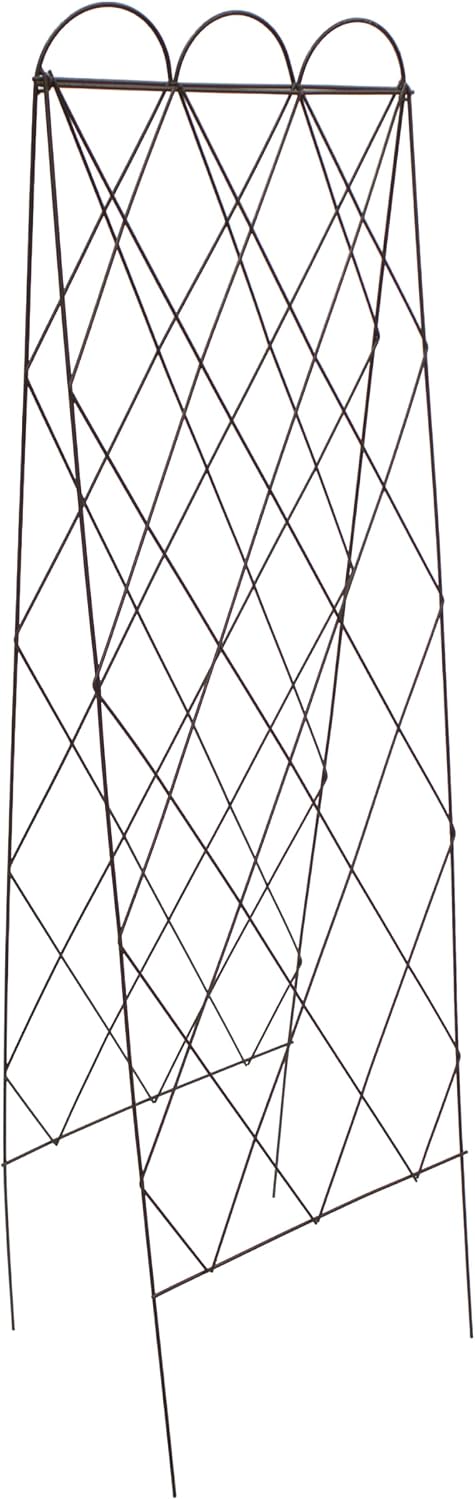 Set of 2 Panacea 90140 Rustic Heirloom Folding Trellises, 60" Tall A-Frame