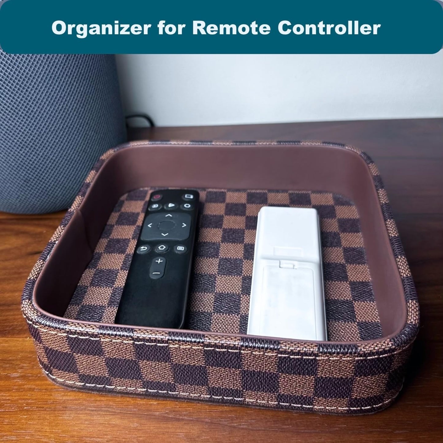 Organizer / Leather Valet Tray for Men