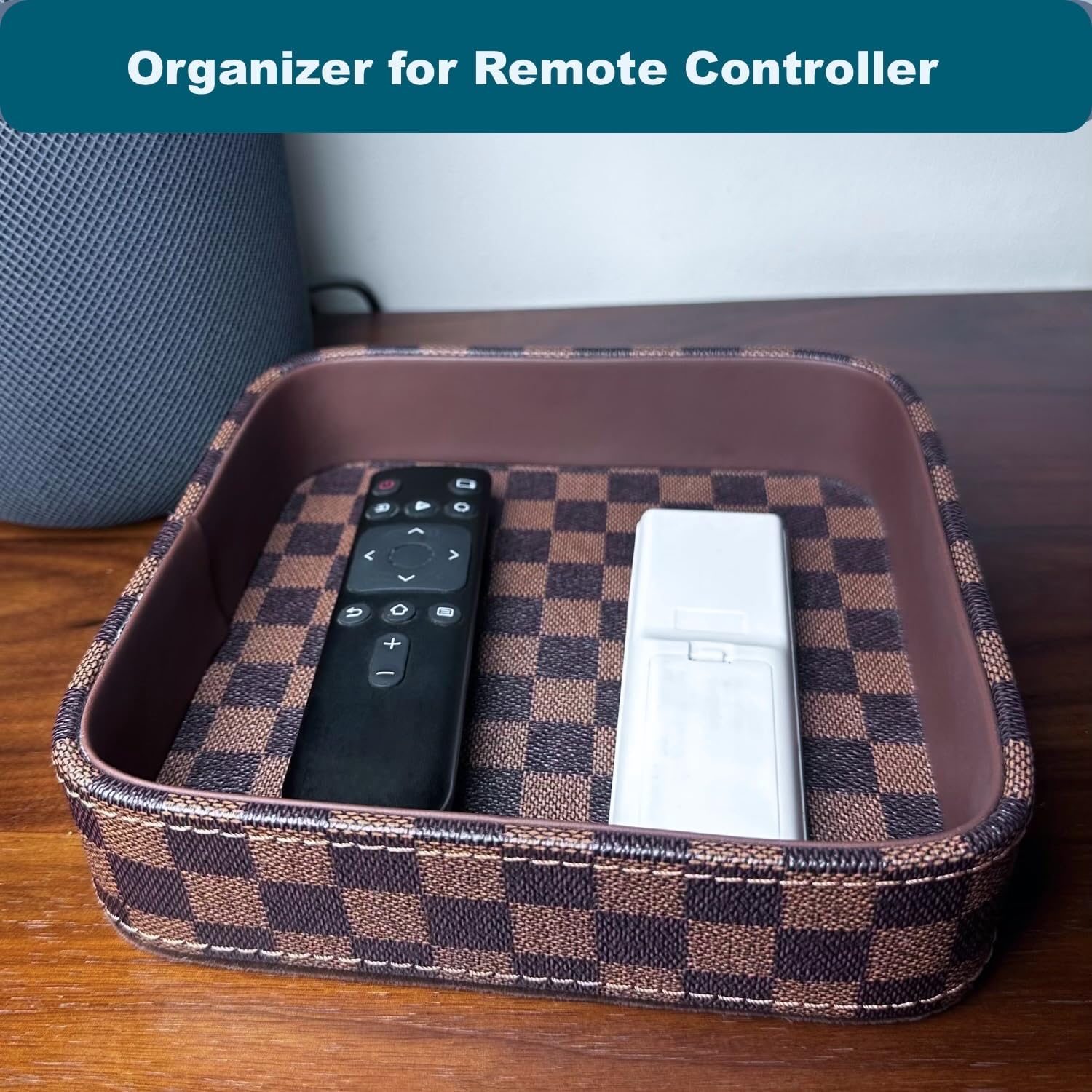 Organizer / Leather Valet Tray for Men
