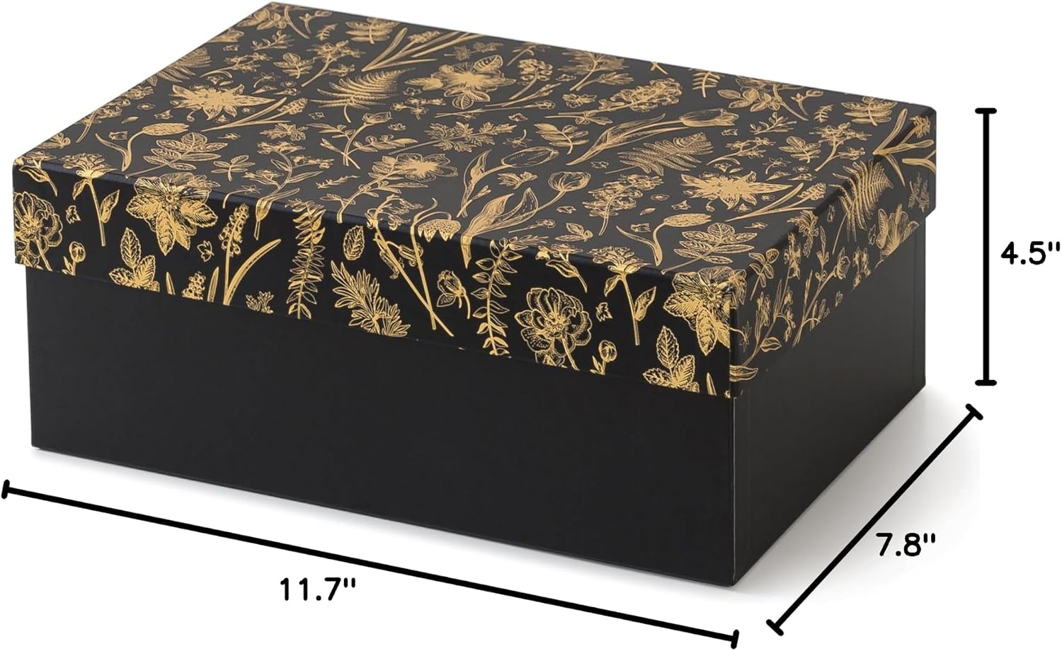Memory Box for Keepsakes / Golden Twilight / 11.7 x 7.7 x 4.5