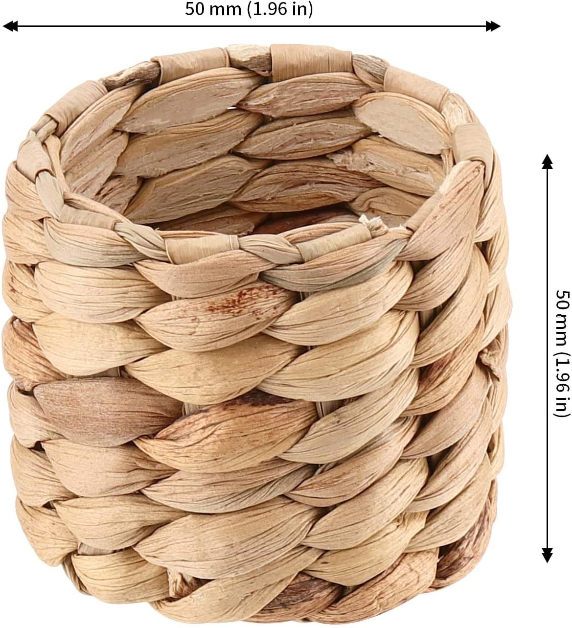 Round Woven Napkin Ring / 1.96 x 1.96 / Set of 25