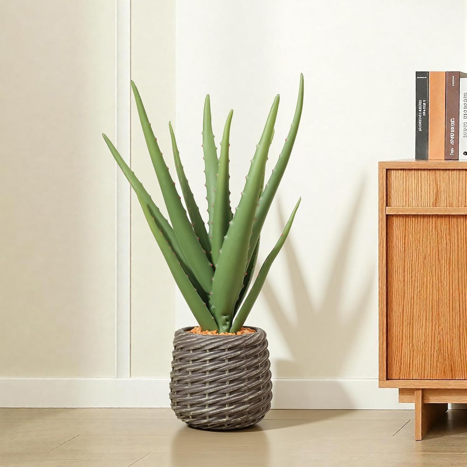 Large Faux Floor Plant / Brown / 1.5 Inch / Set of 18
