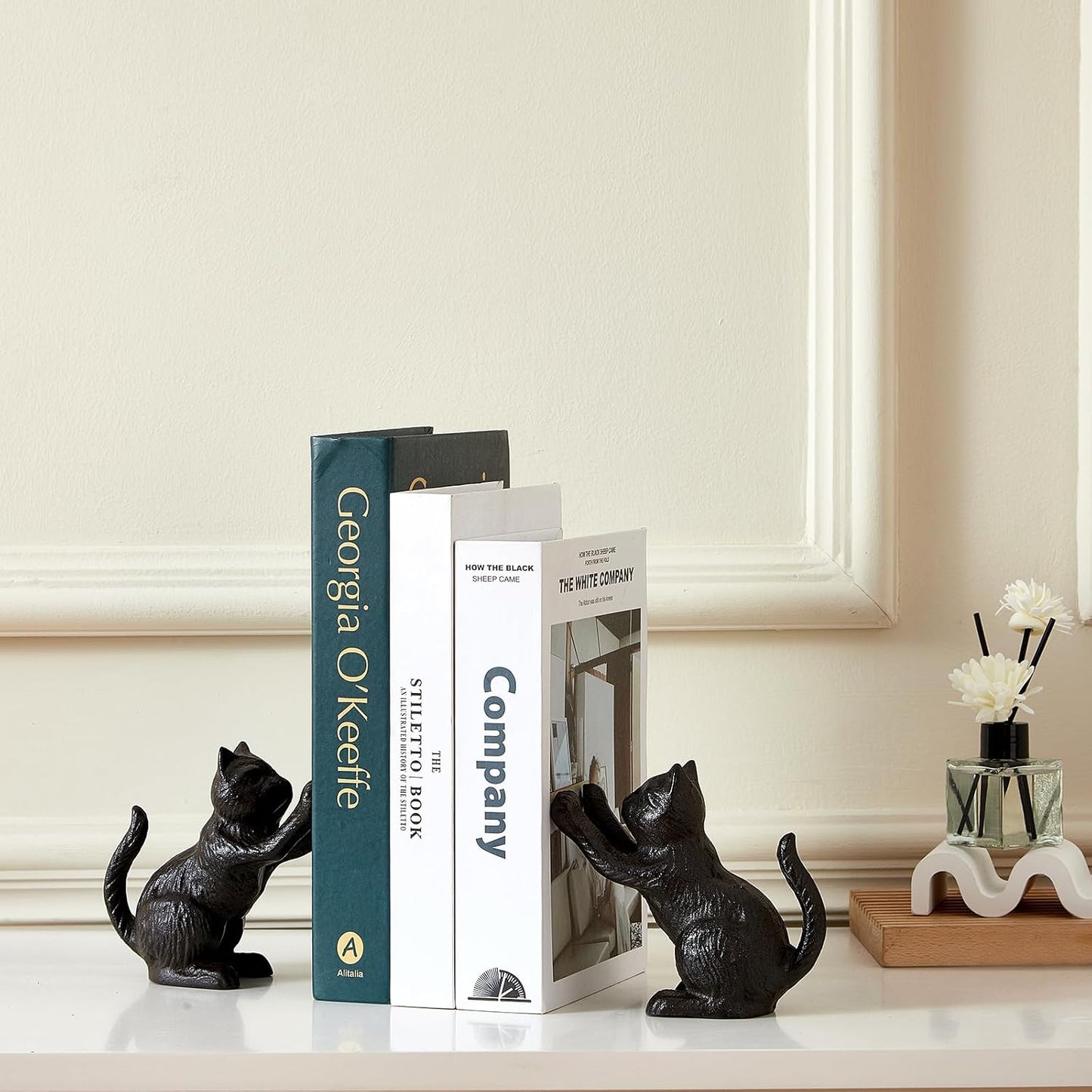 Bookends / Cat Decorative Bookends