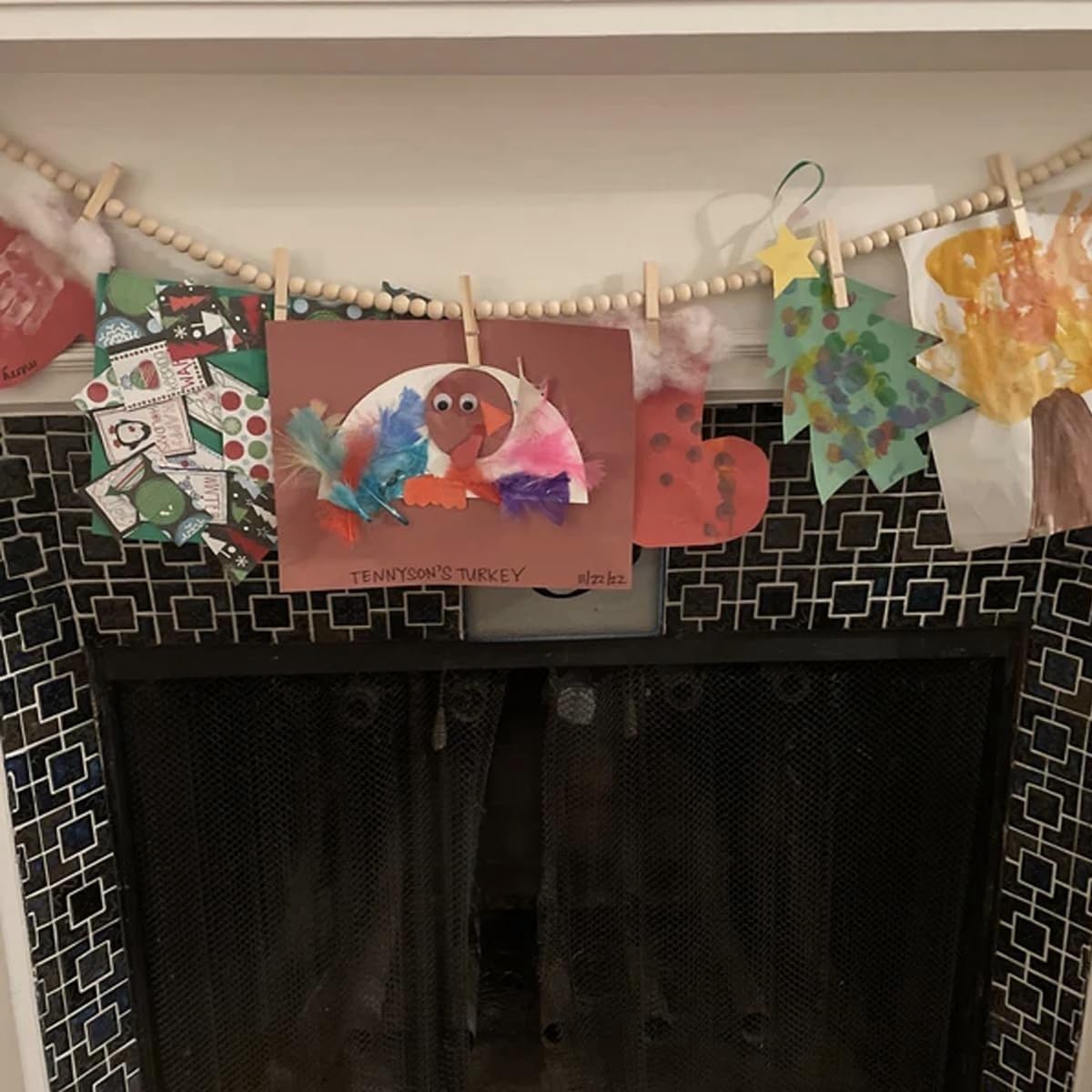 Kids Art Display Garland / 59inch