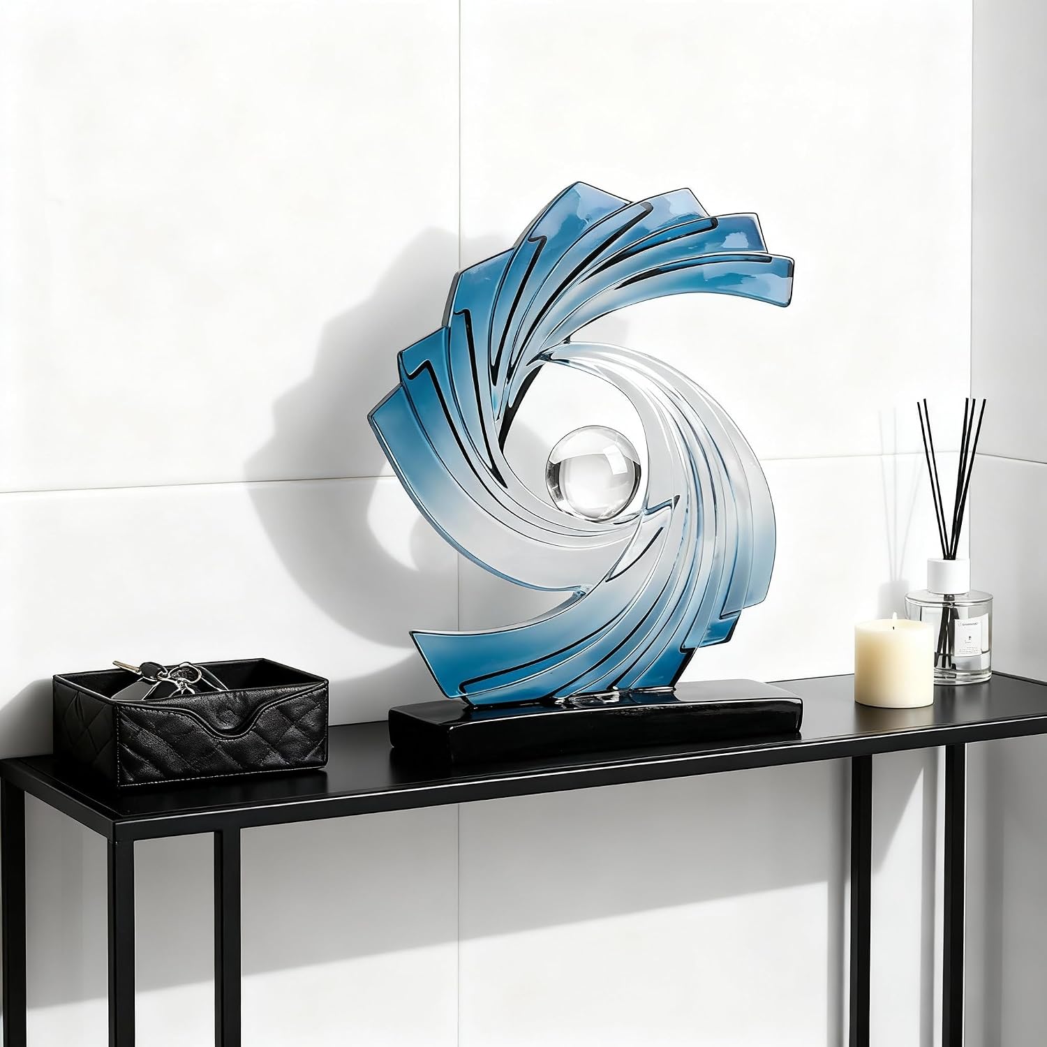 Abstract Art Statue / Blue