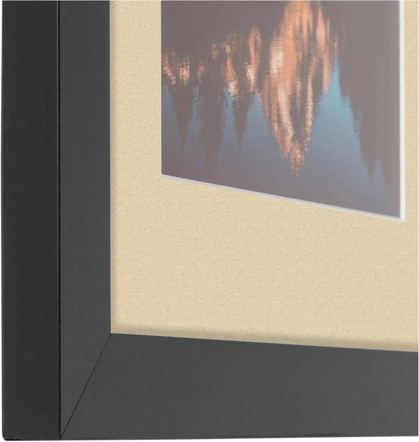 Art to Frames Double-Multimat-29-844/89-FRBW26079 Collage Photo Frame Double Mat with 3 - 3.5x5 Openings and Satin