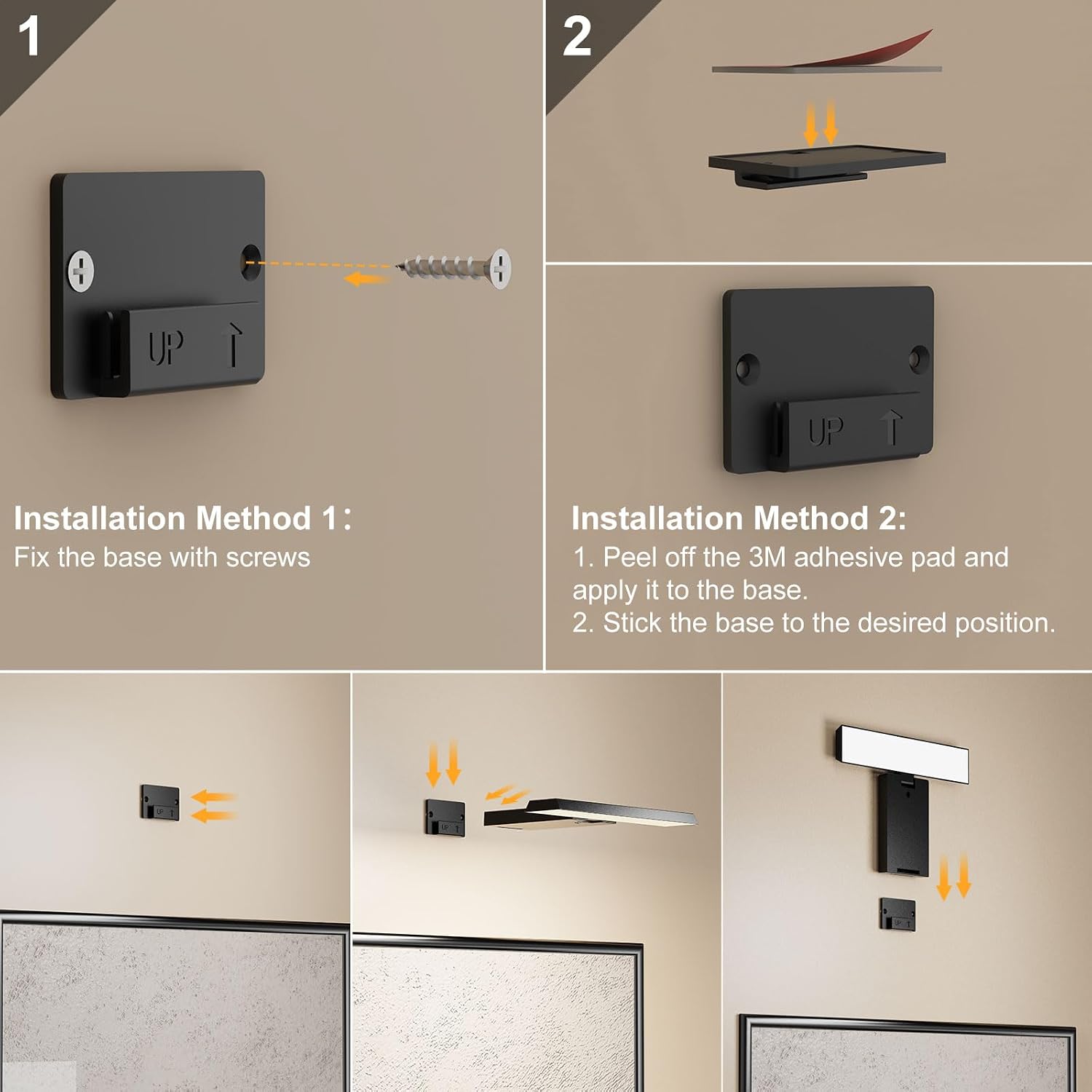 Koopala LED Picture Lights Set of 2, Cordless Painting Lamps with 6000mAH | Rechargeable Battery Powered, CRI≥95, 5