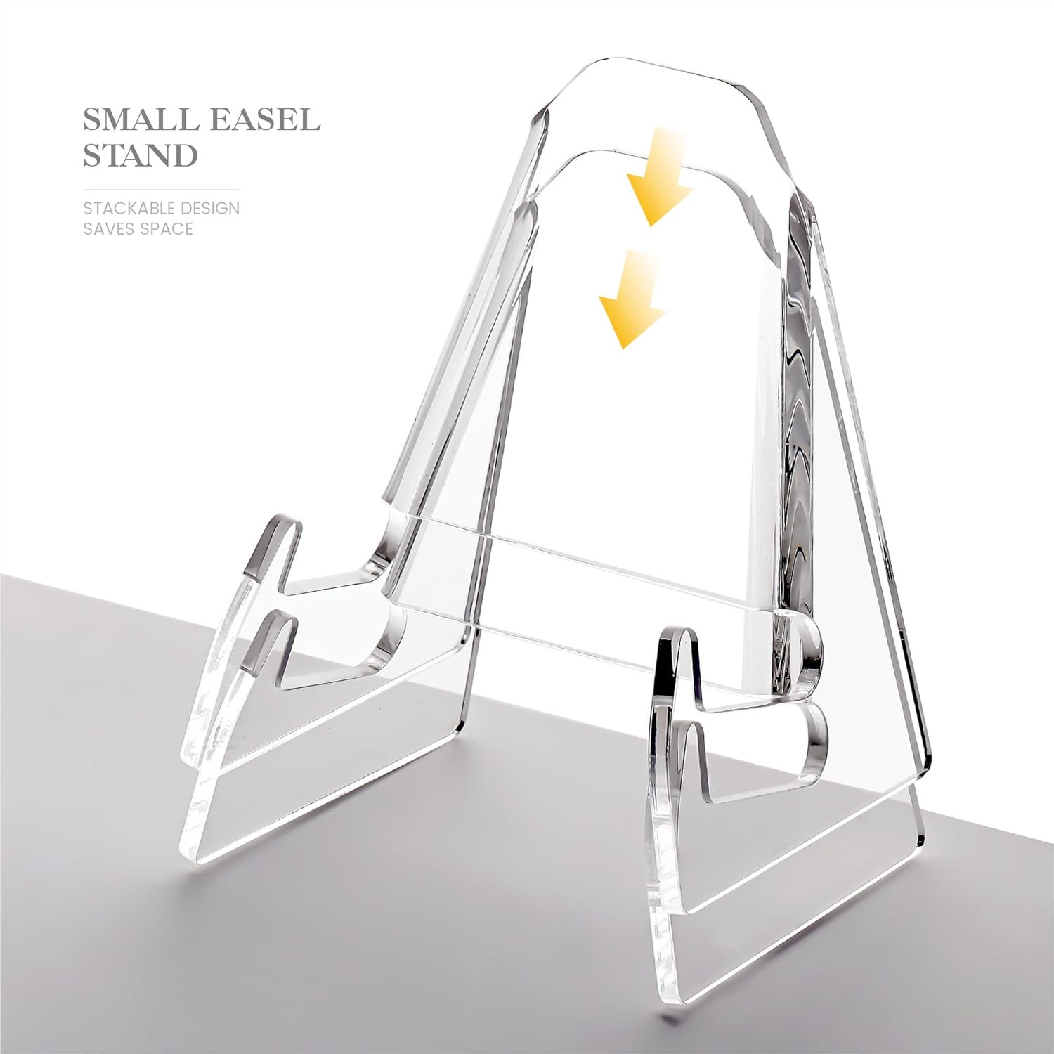 Acrylic Picture Frame Stand for Picture / 5.9"H / Set of 2