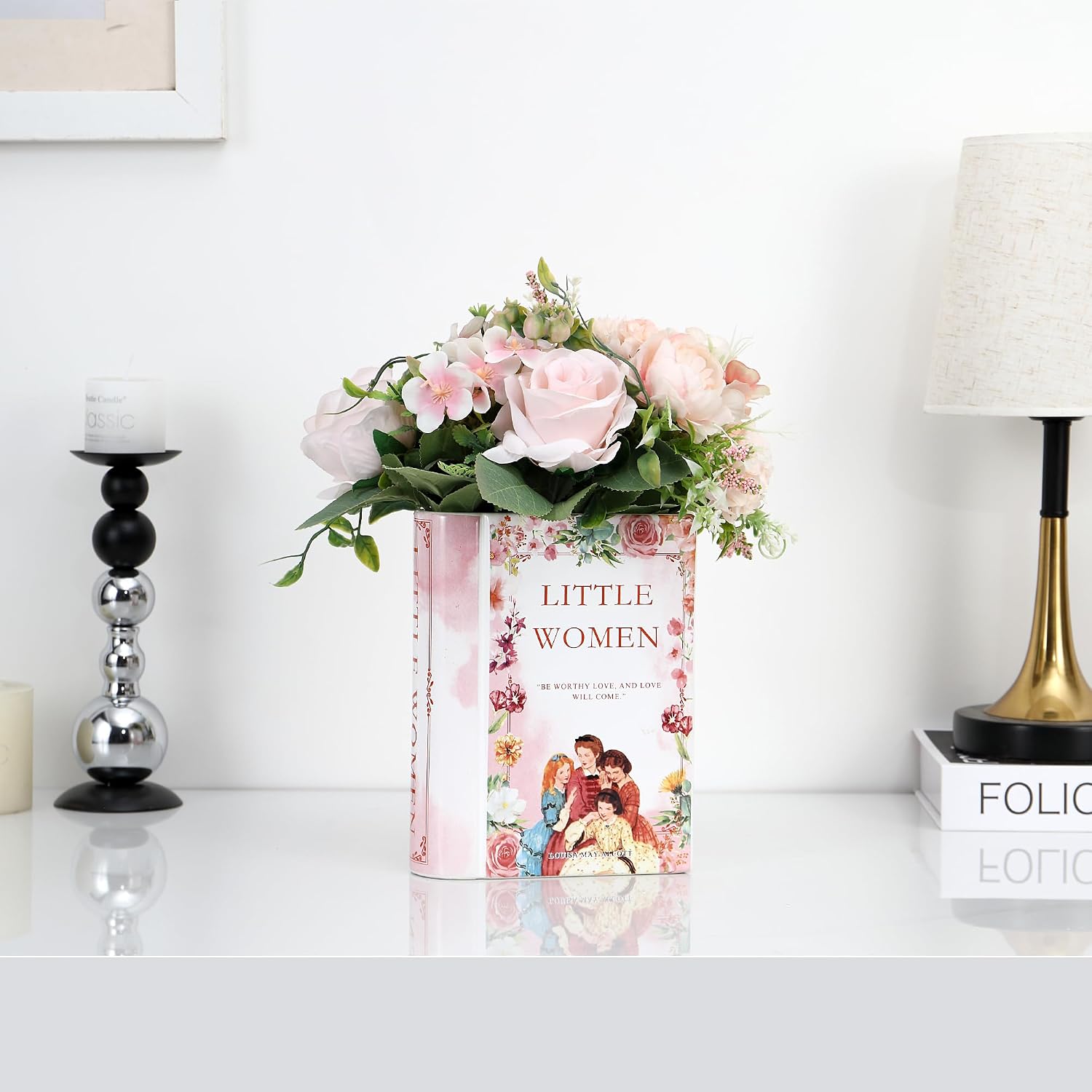 Decorative Ceramic Vases / Little Women / Ceramic-8