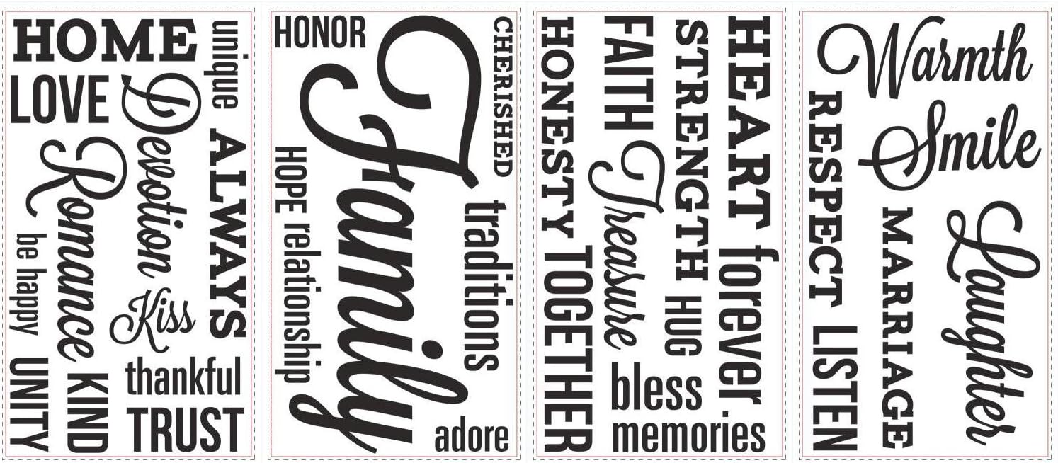 RMK2741SCS Family Quote Peel And Stick Wall Decals
