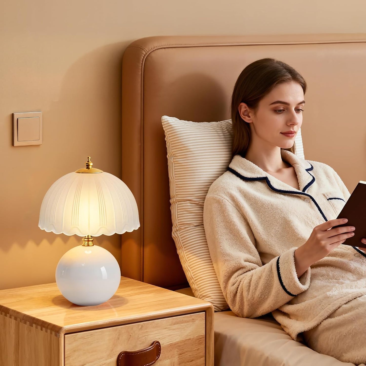 Small Bedside Ceramic lamp