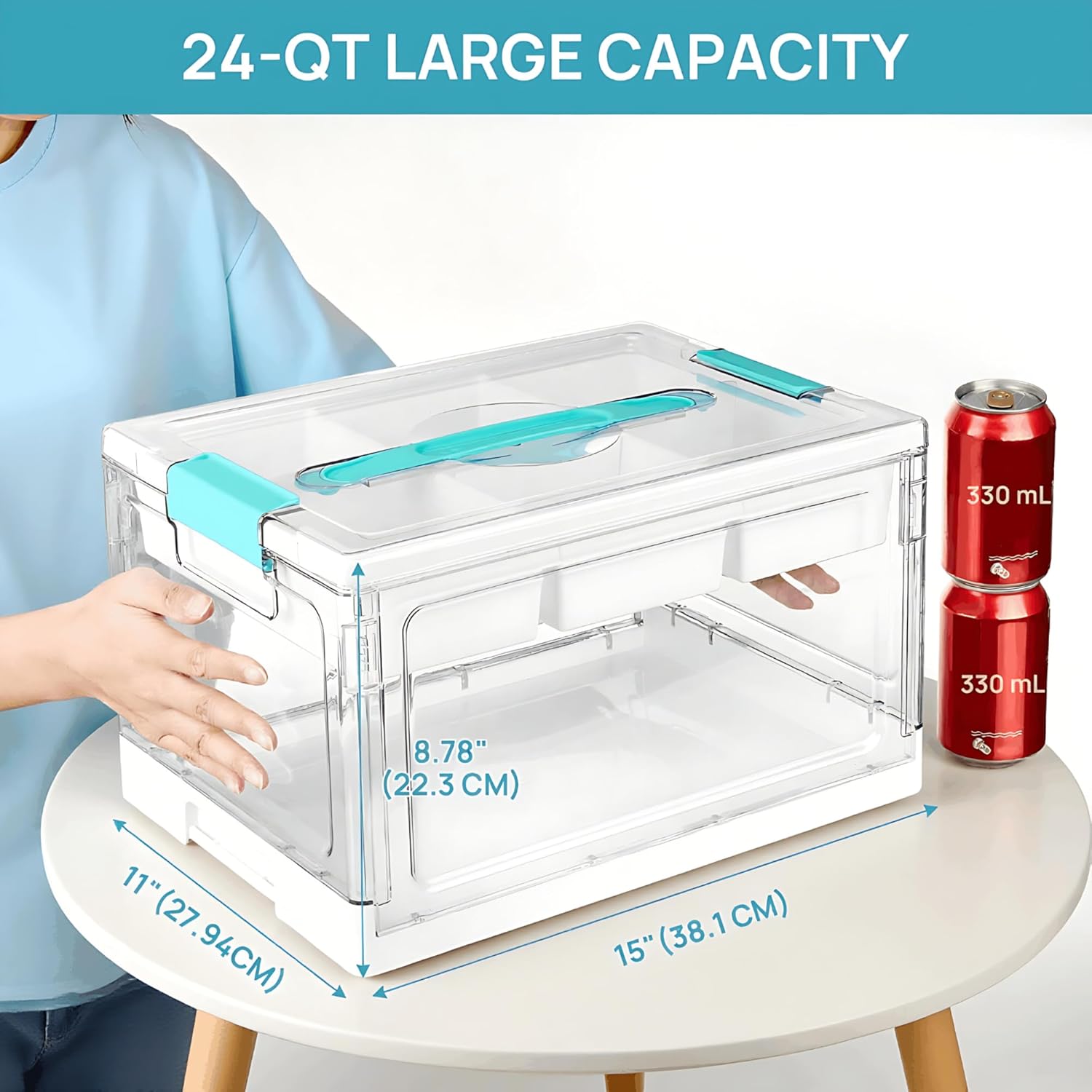 Art Supply Organizers / Clear
