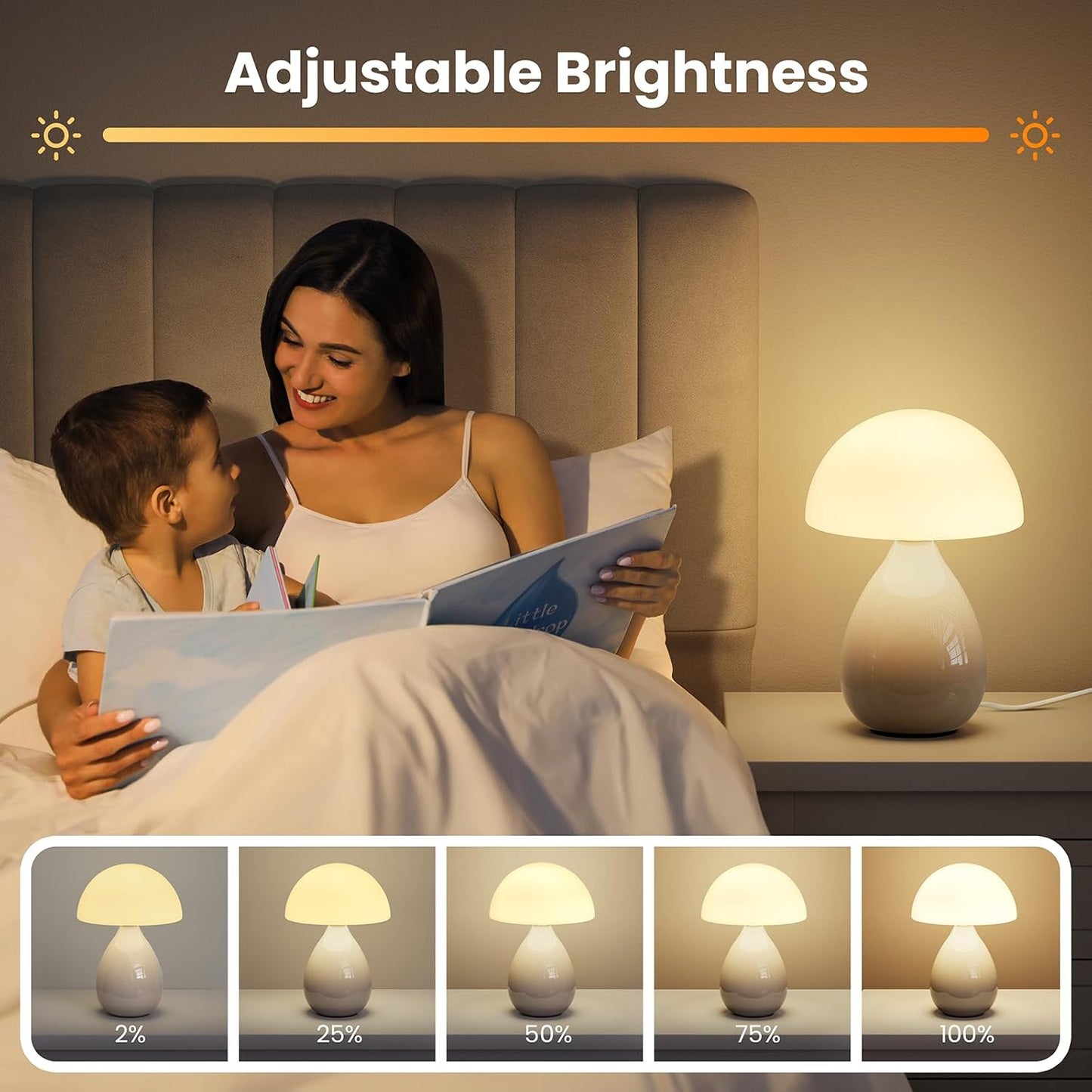 Small Light Dimmable / White
