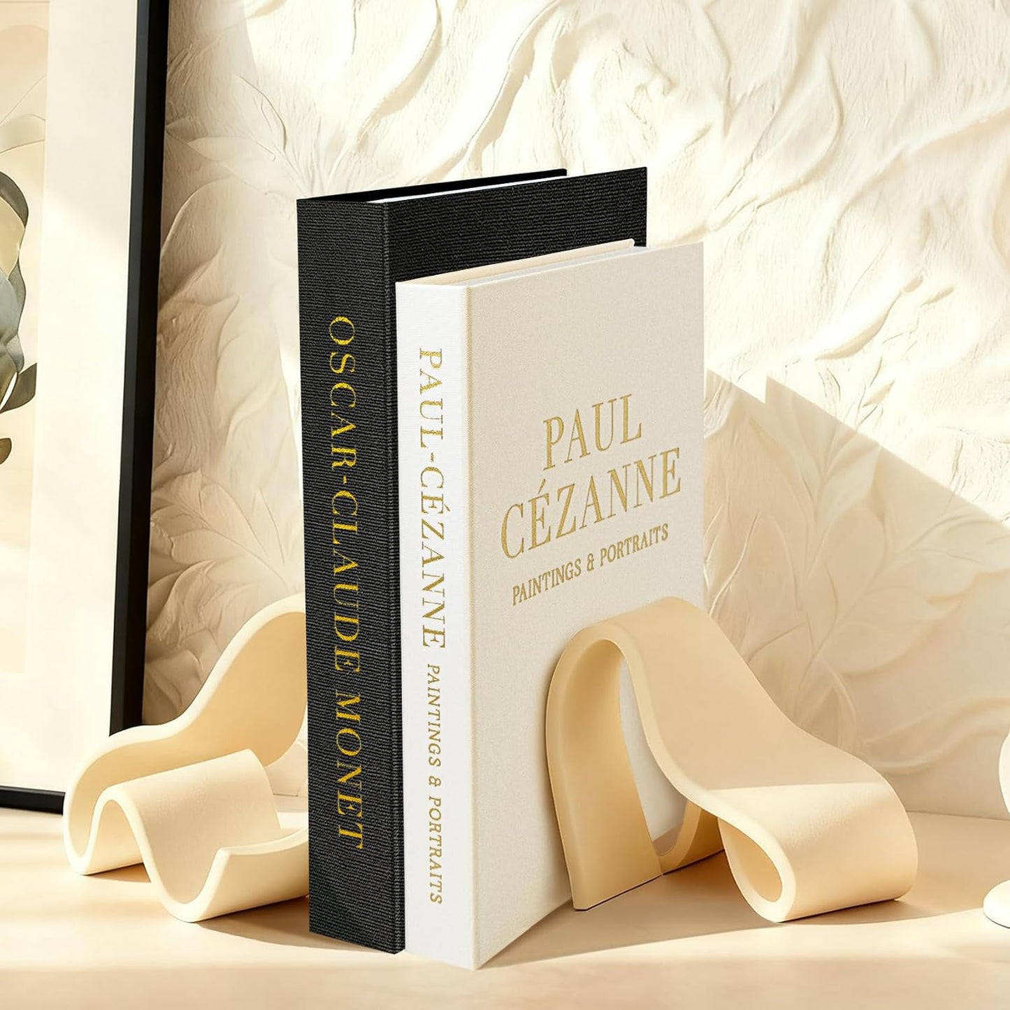 Aesthetic Decorative Books / Cezanneblack / Set of 2